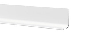 Griffmuldenprofil weiß systemline g702