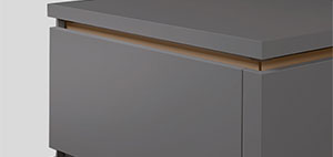 012 LINE N Griffmulde Bronze metallic