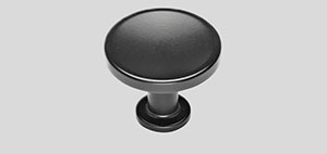 242 Metallknopf Schwarz