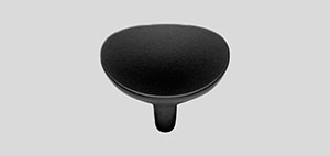 244 Metallknopf Schwarz
