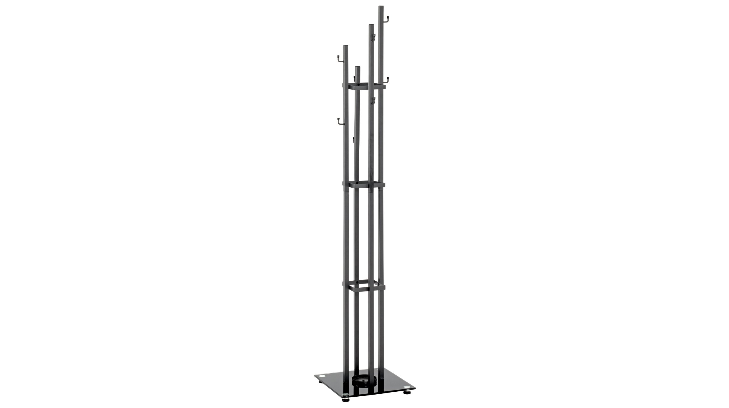 Kleiderständer anthrazit Breite 35 cm - LEANDER
