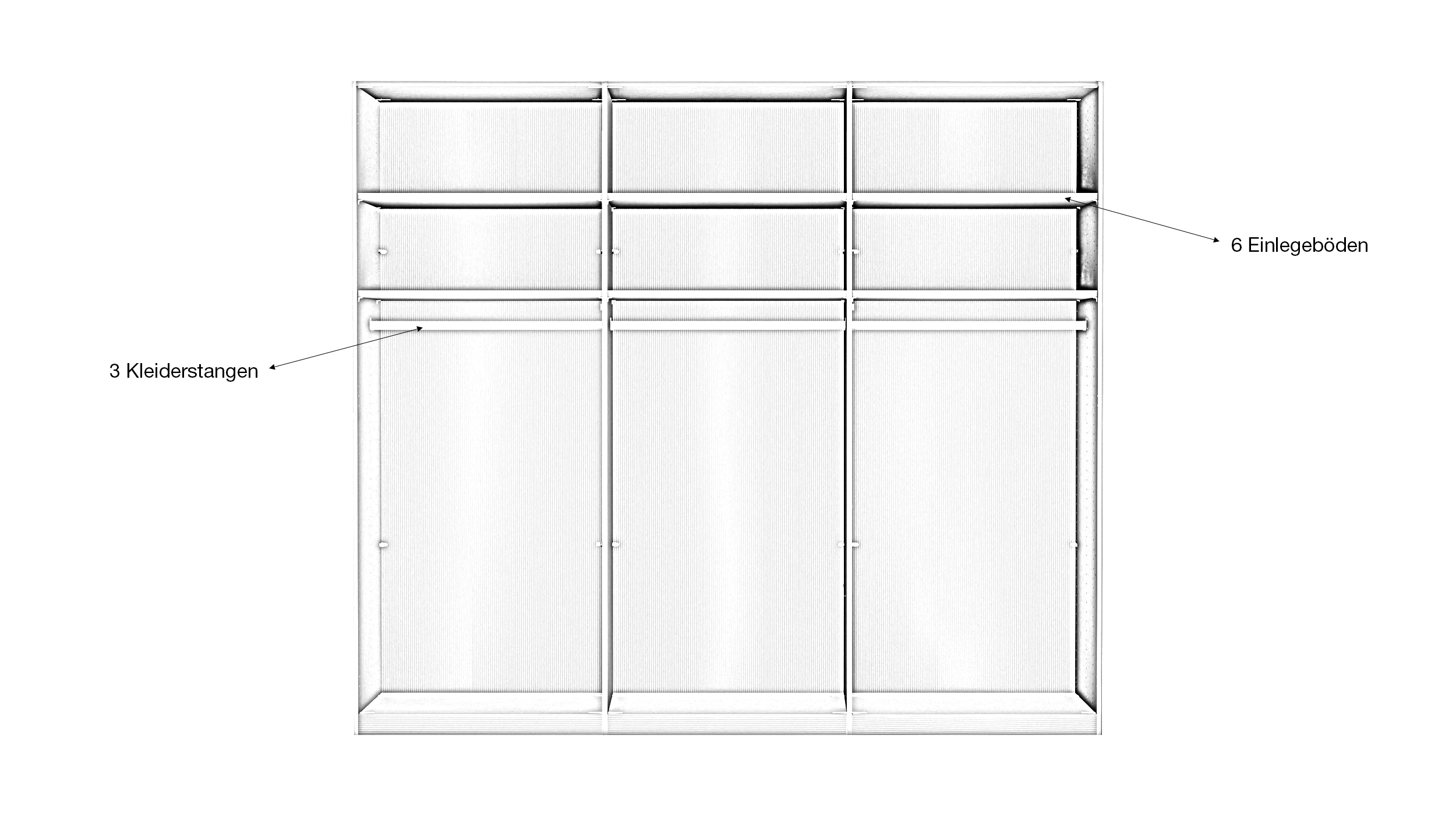 Schwebetürenschrank