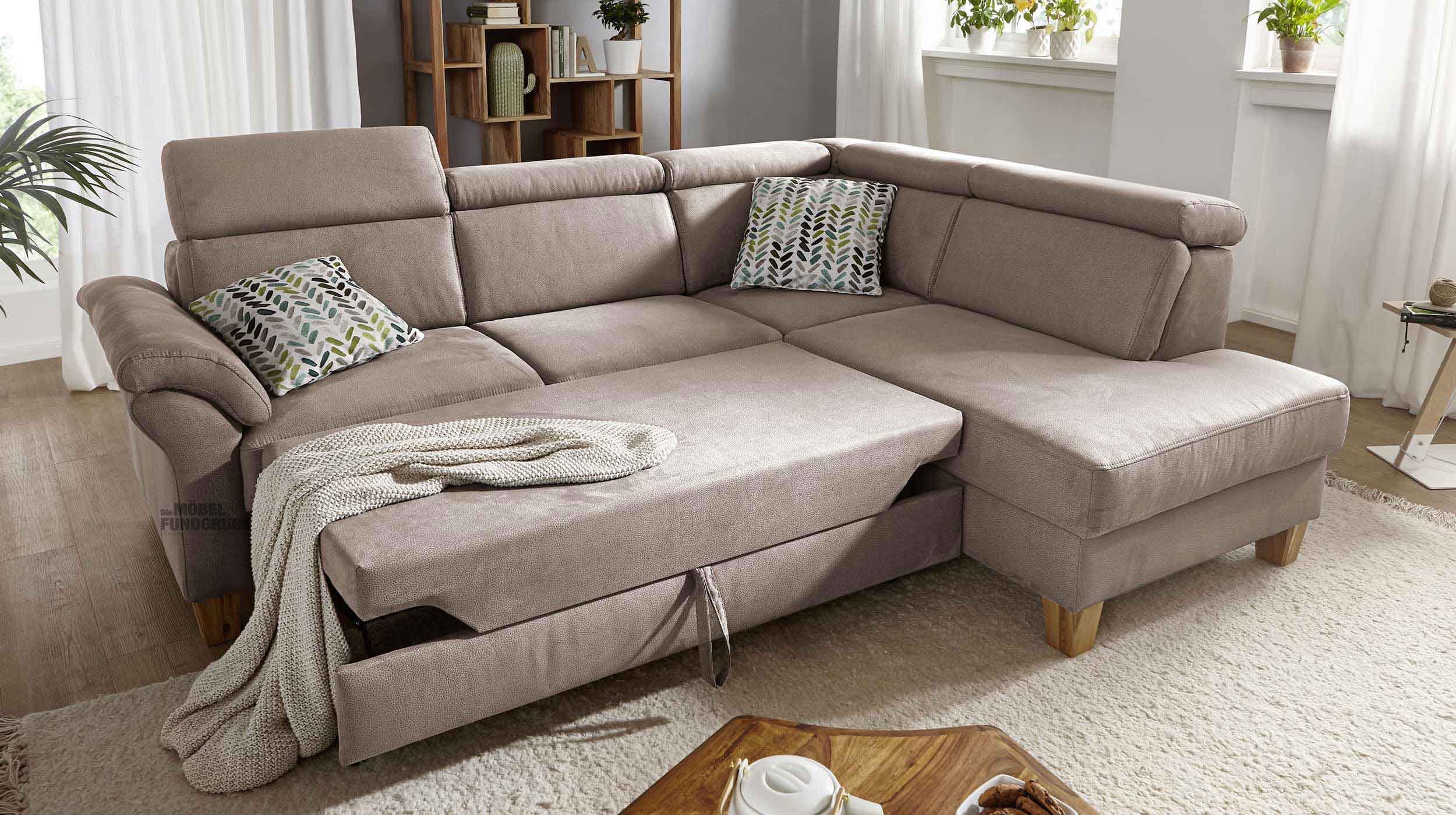 Ecksofa 245 cm grau - Sofaprogramm - Premium Version - ARNGAST
