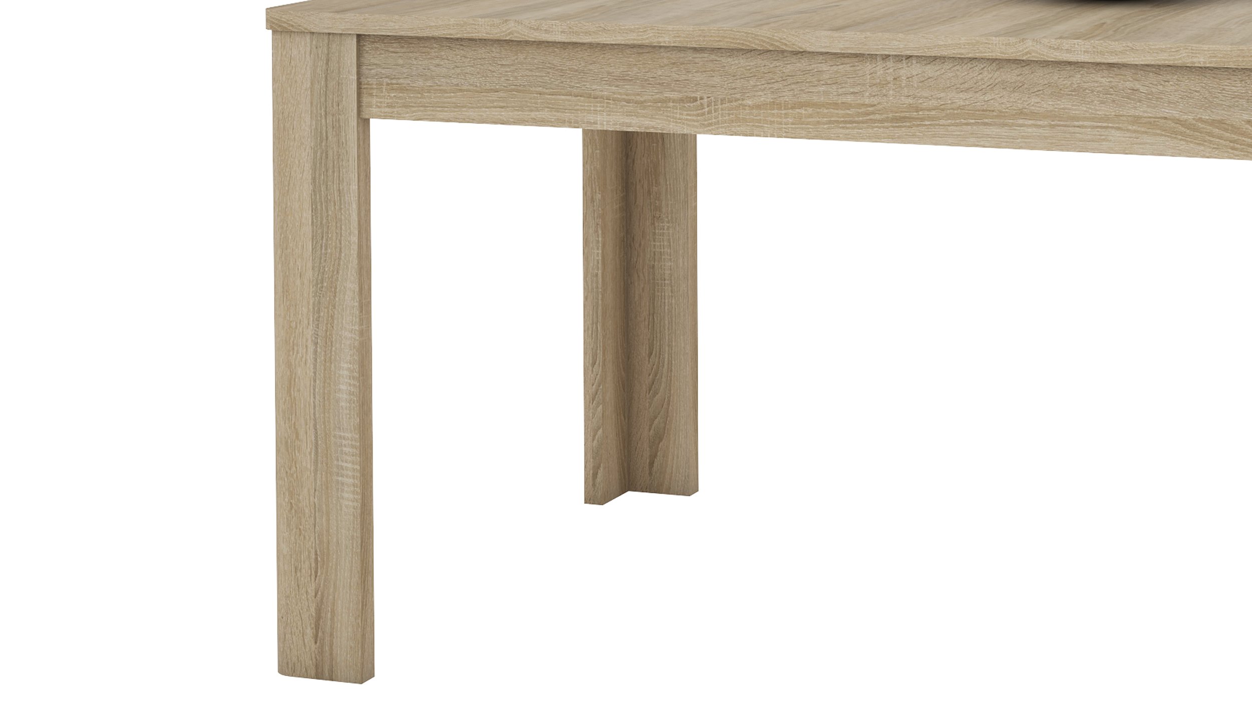 Esstisch 160 - 200 cm ausziehbar Sonoma Eiche - ASTON