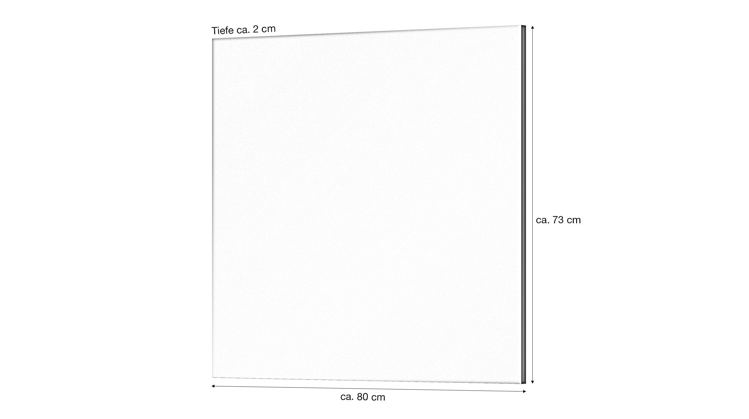 Wandspiegel 80 x 73 cm - CANU