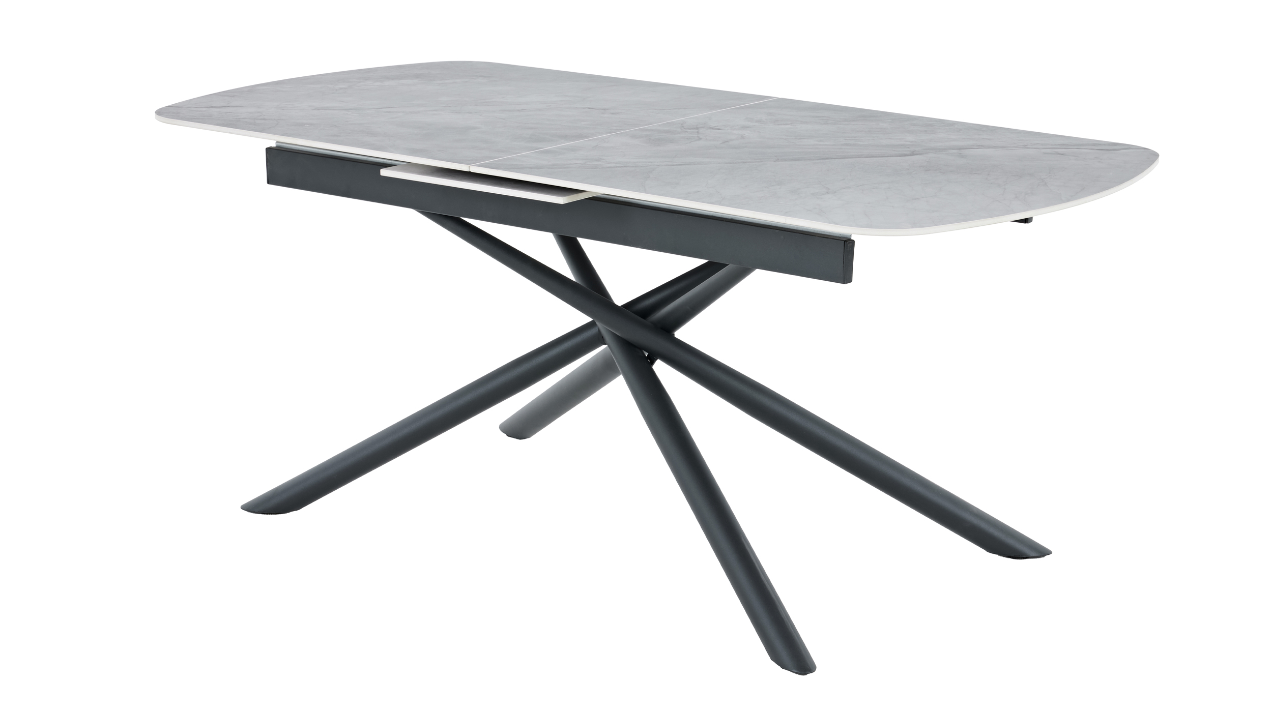 Esstisch 180 - 220 cm ausziehbar - Marmoroptik - SINTRA
