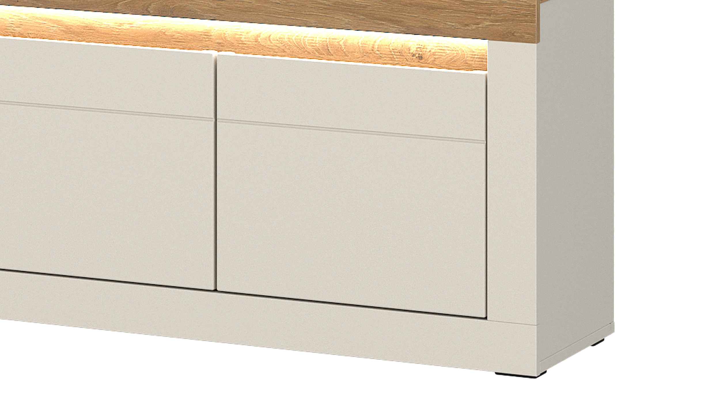 Garderobenbank beige Stone Eiche 94 cm - NAXXAR