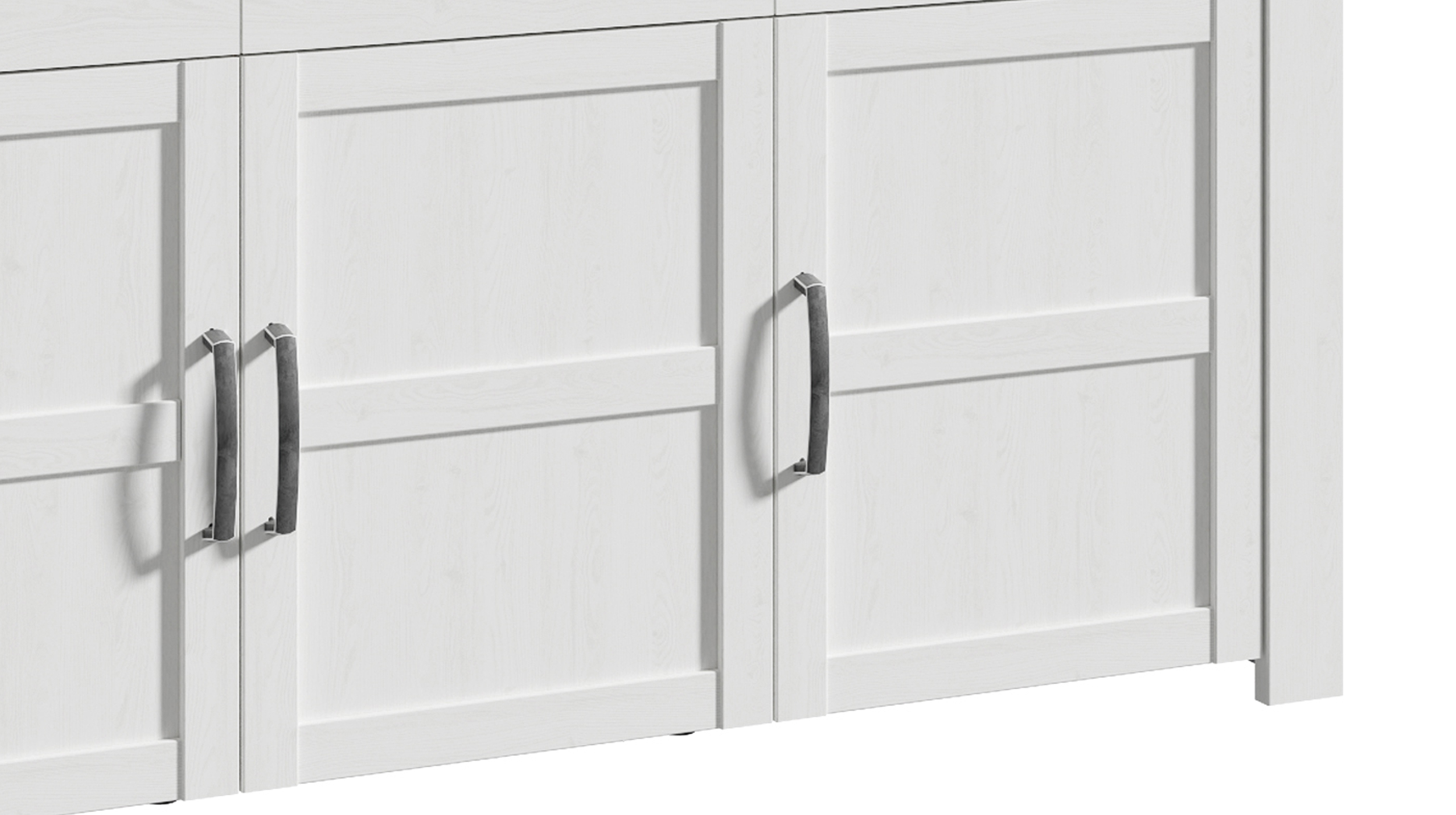 Sideboard mit 3 Schubladen Sibiu Lärche - Eiche - 166 cm - BOHOL