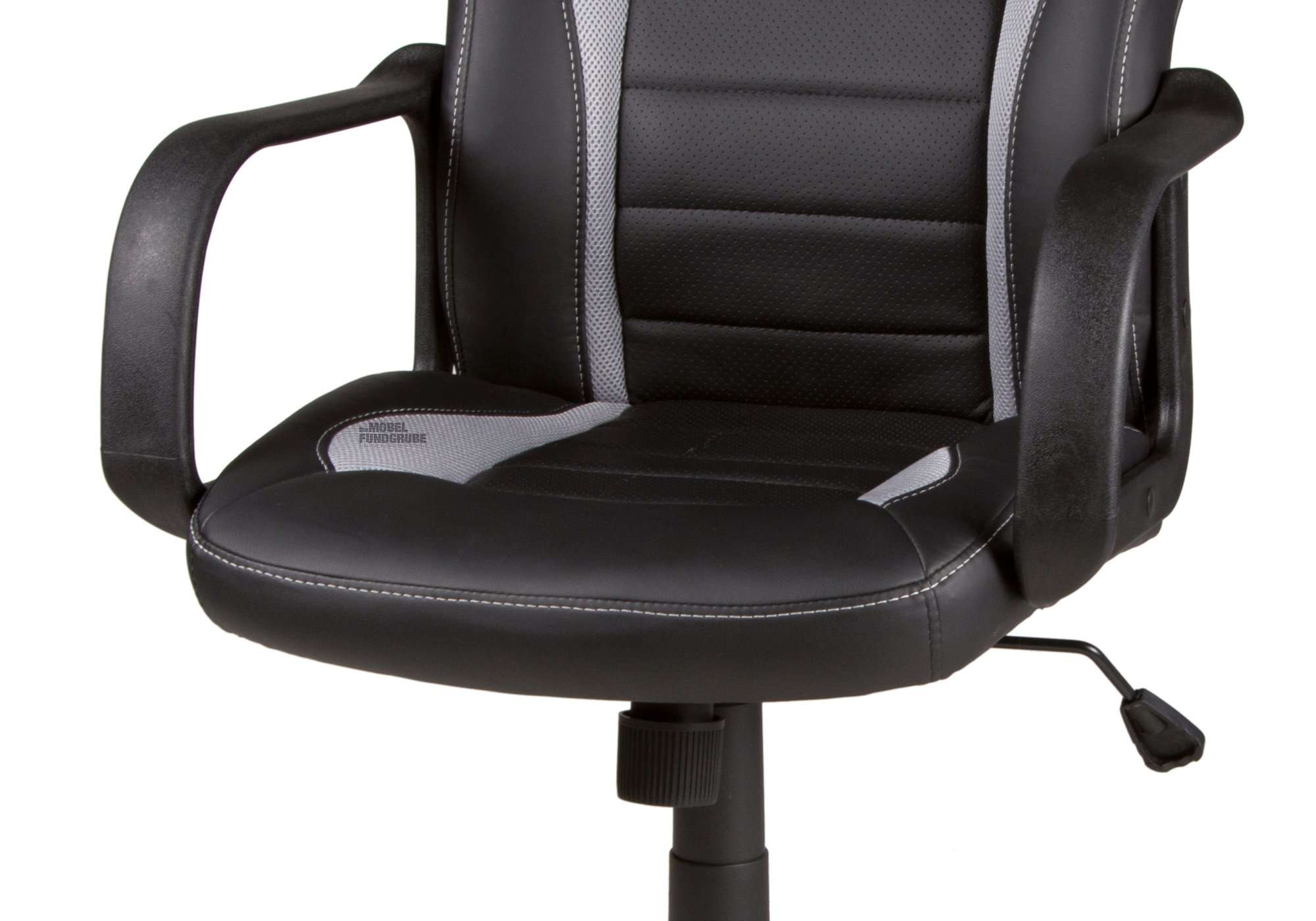 Gaming Stuhl Drehstuhl schwarz - grau - ROBIN