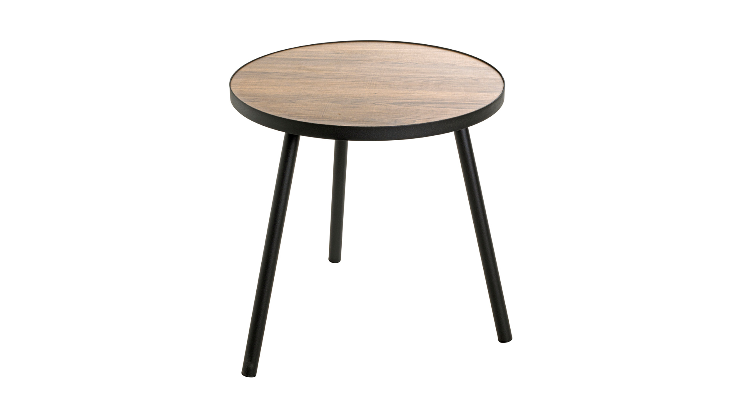 Beistelltisch Eiche rund 52 x 50 cm - GENUA