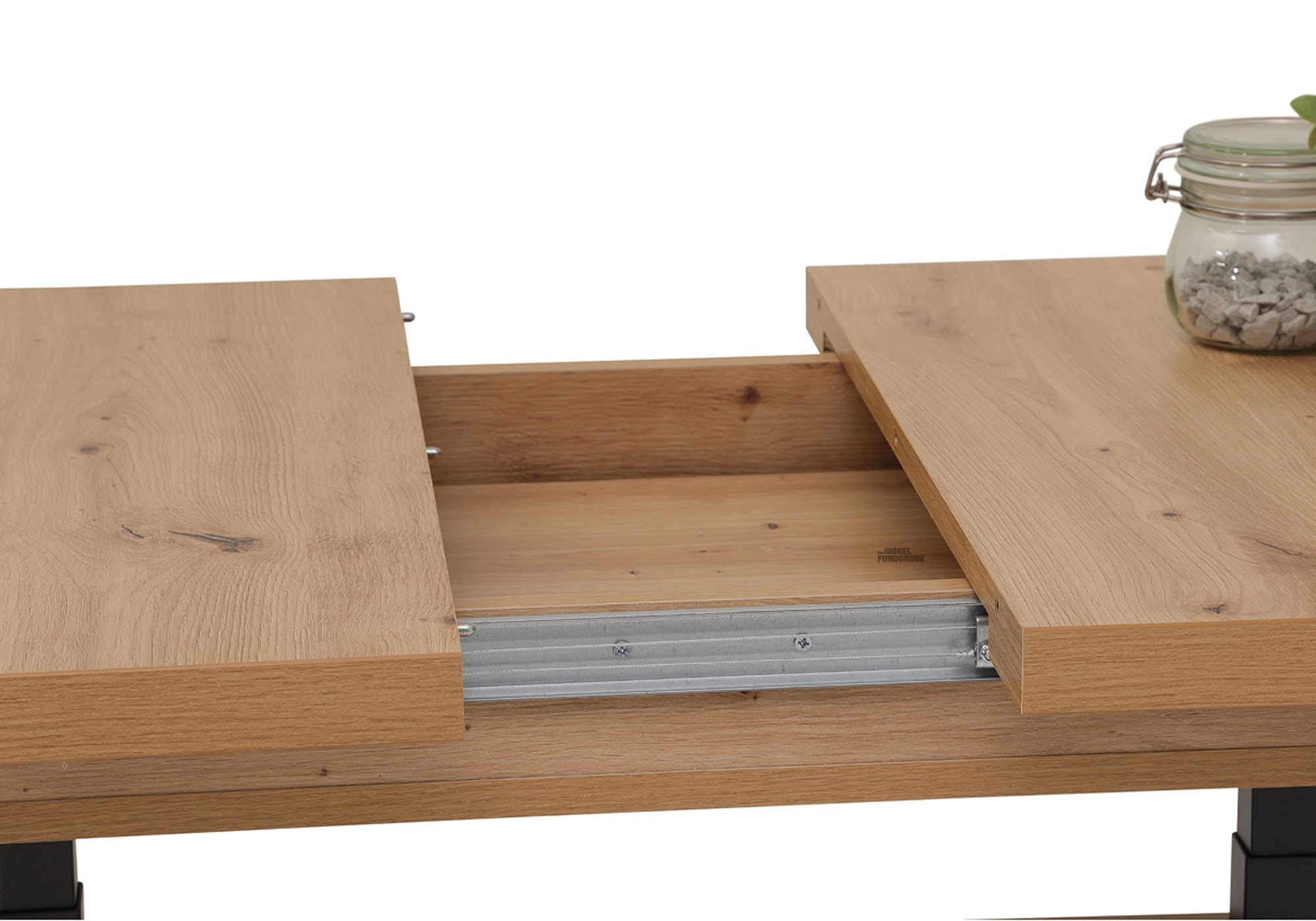 Couchtisch Artisan Eiche - anthrazit 110 x 70 cm - HERBERT