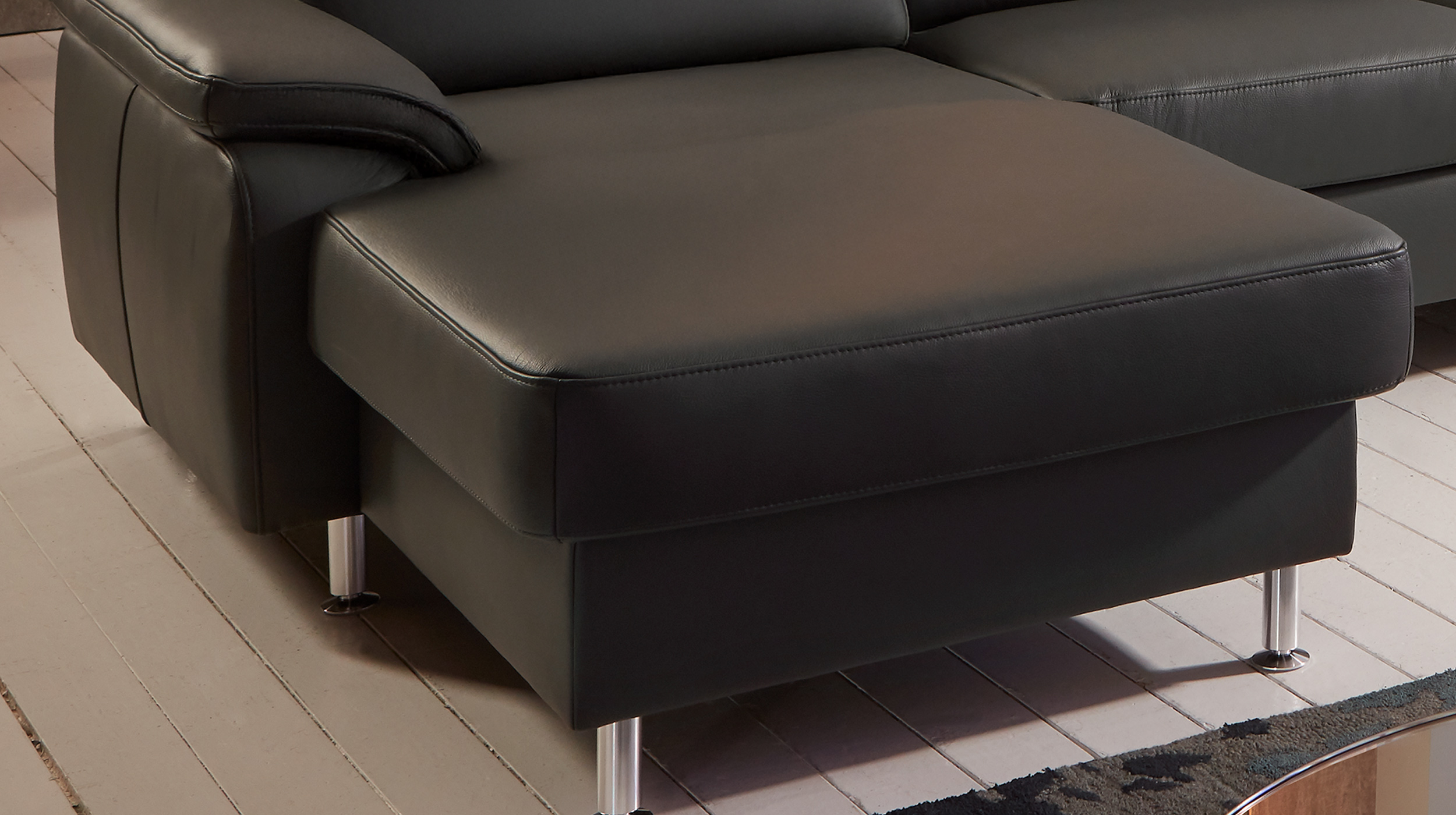 Couchliebe® Wohnlandschaft planbar - anthrazit - Premium Version - MARTINA