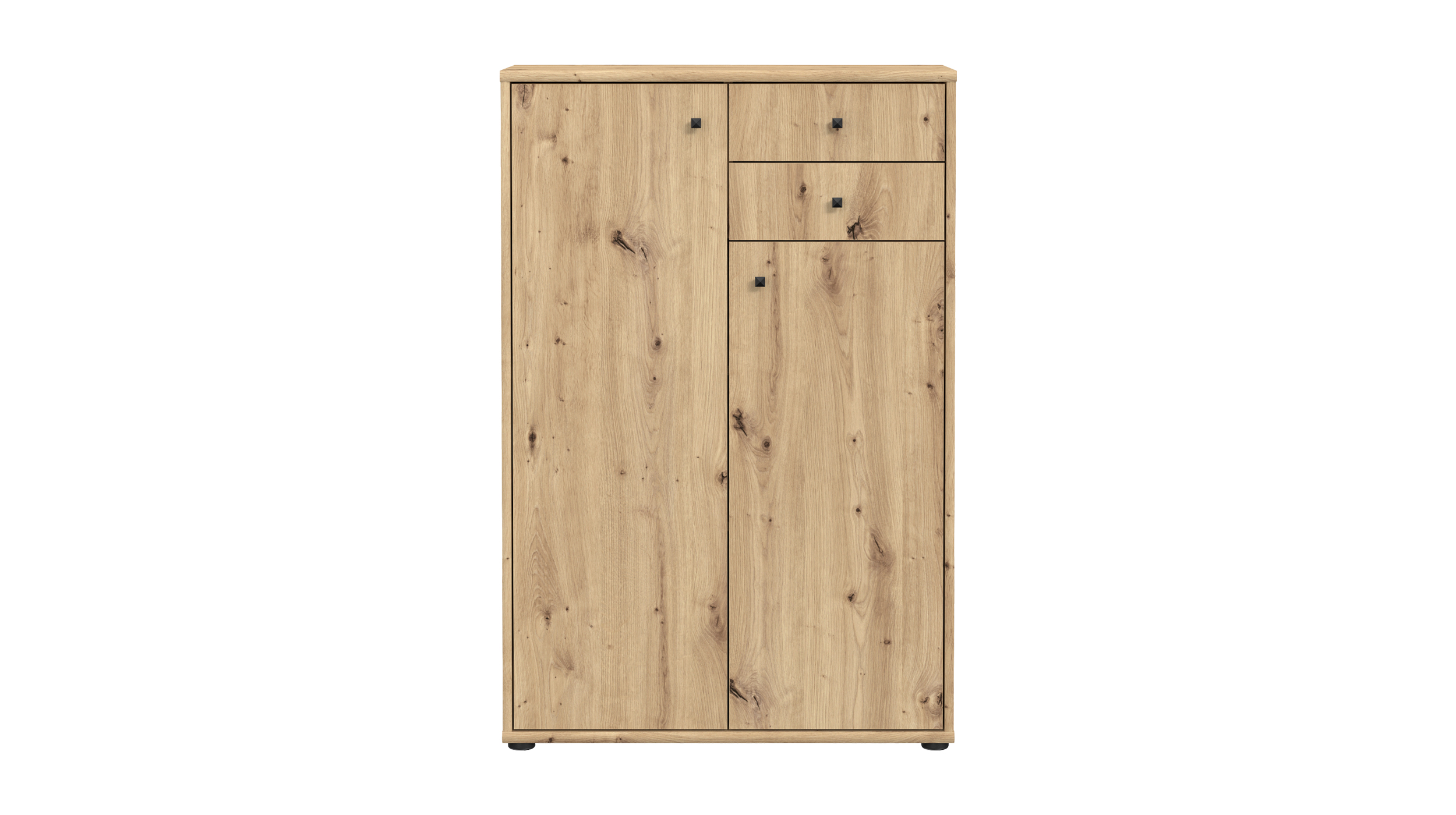 Kommode mit Schubladen Artisan Eiche 74 cm - TEMPRA