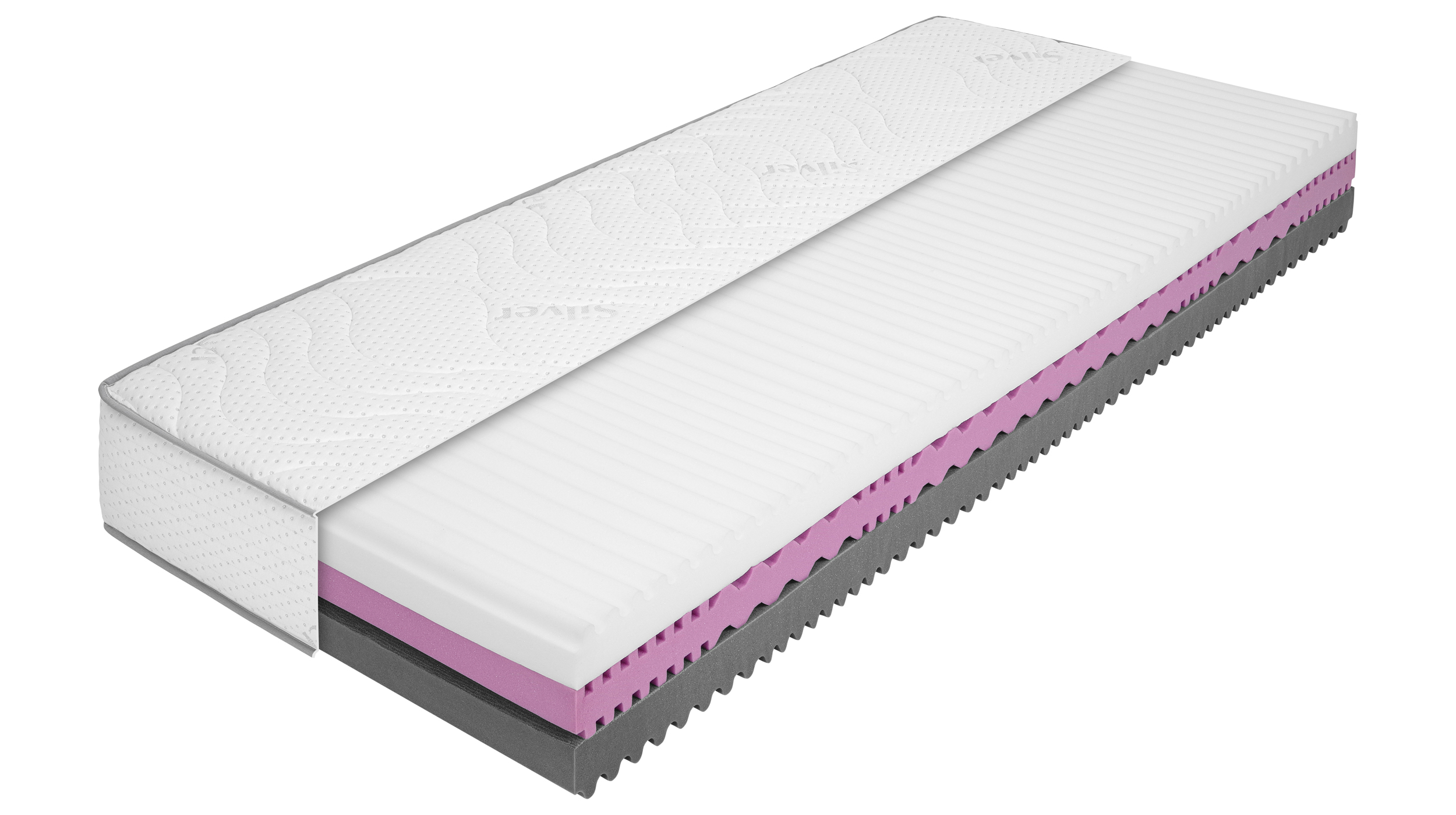 7 Zonen Komfortschaum Matratze 100 x 200 cm H2/H3 - PINELLA