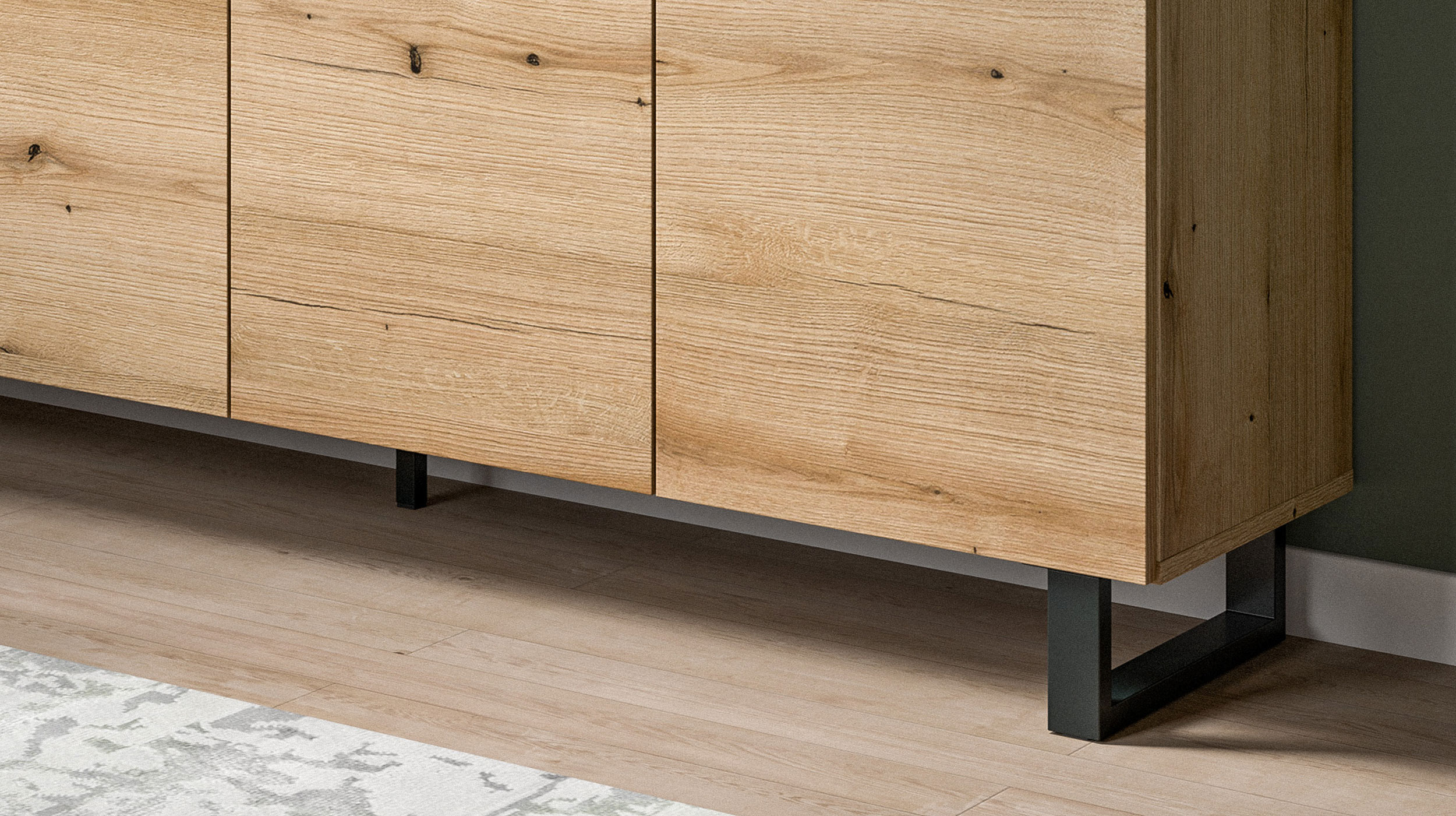Sideboard Evoke Eiche 160 x 36 cm - TOMASA