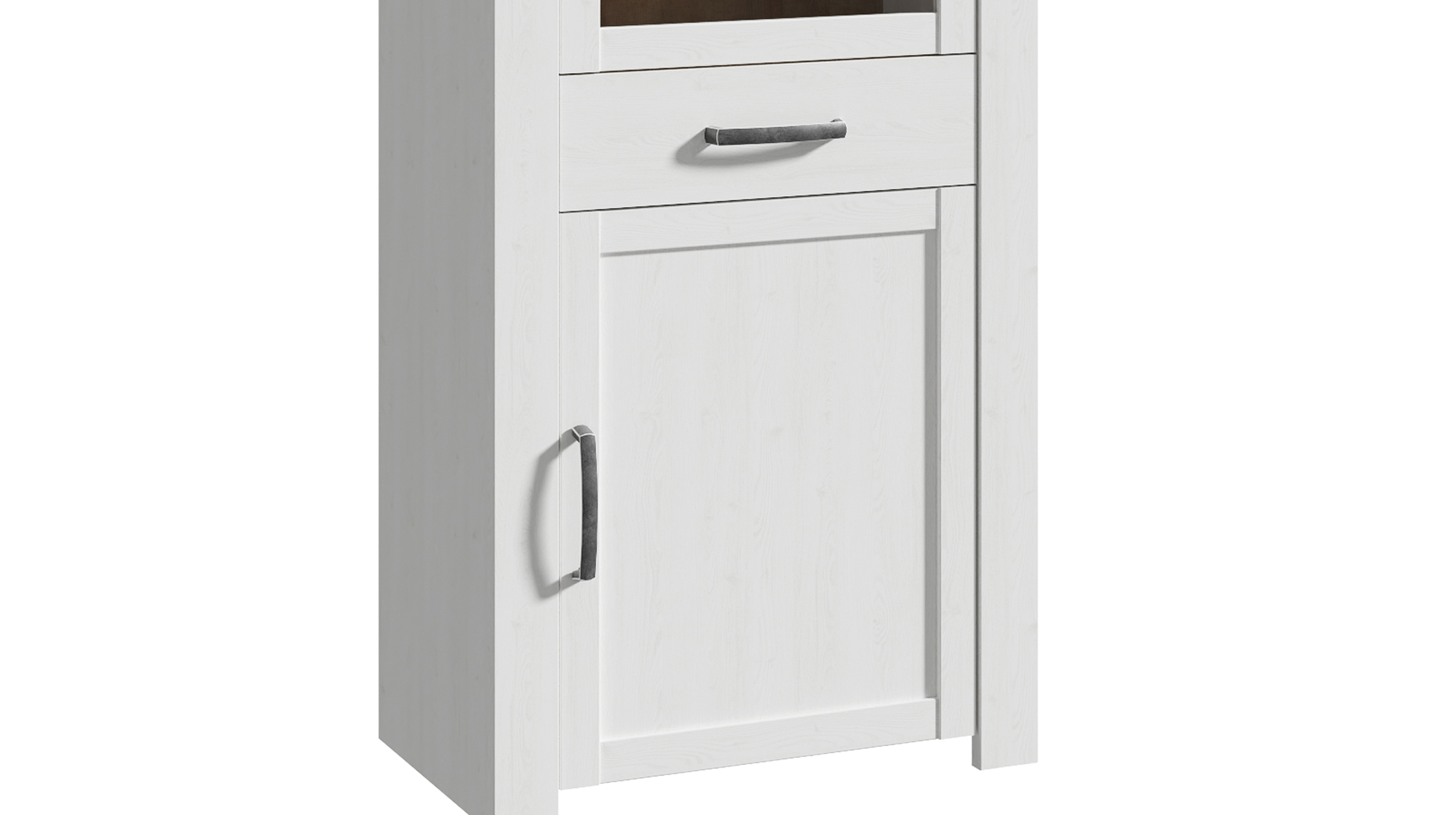Vitrine mit Glastür Sibiu Lärche - Eiche - Breite 72 cm - BOHOL