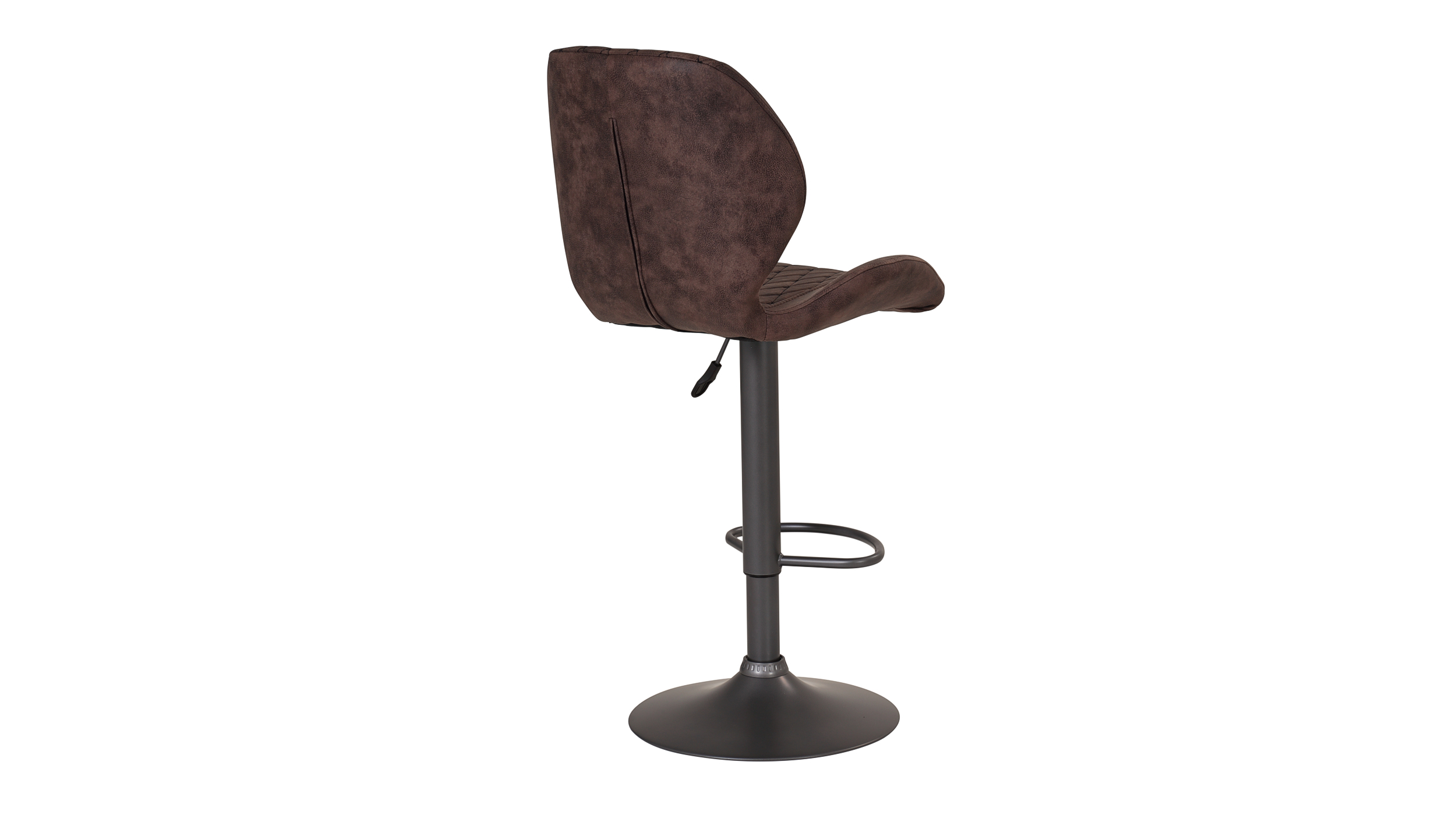 Barhocker vintage braun - höhenverstellbar - SONJA