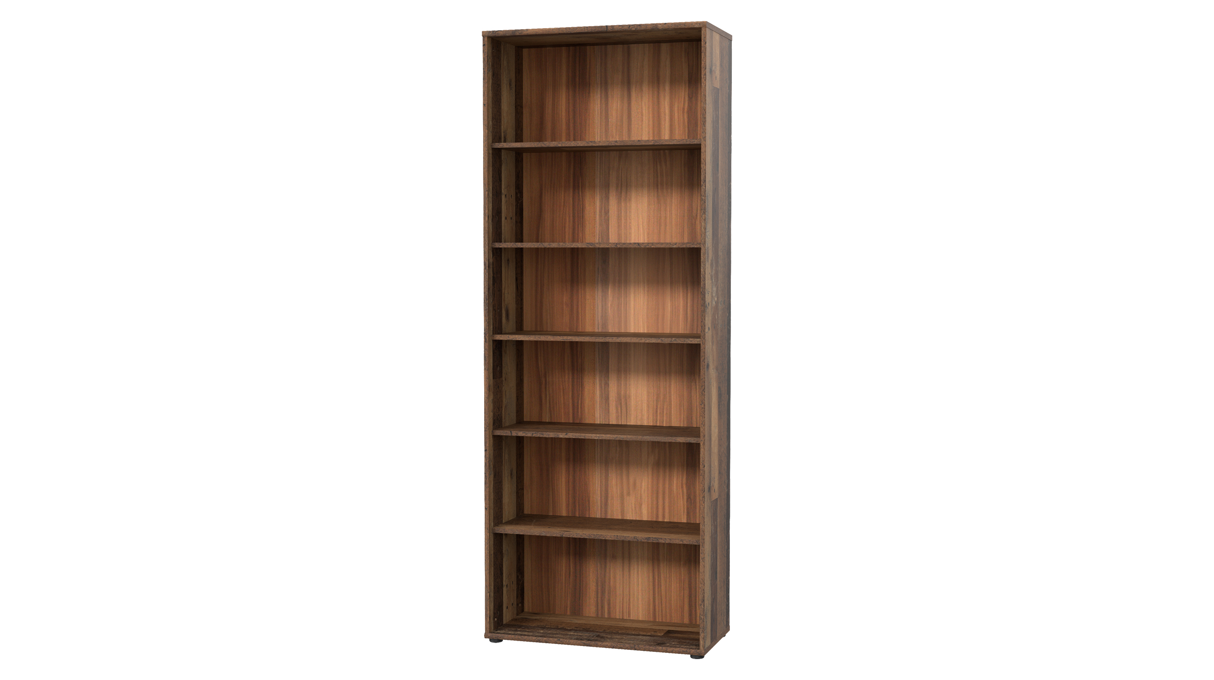 Bücherregal Büroregal Old Wood 198 x 74 cm - TEMPRA
