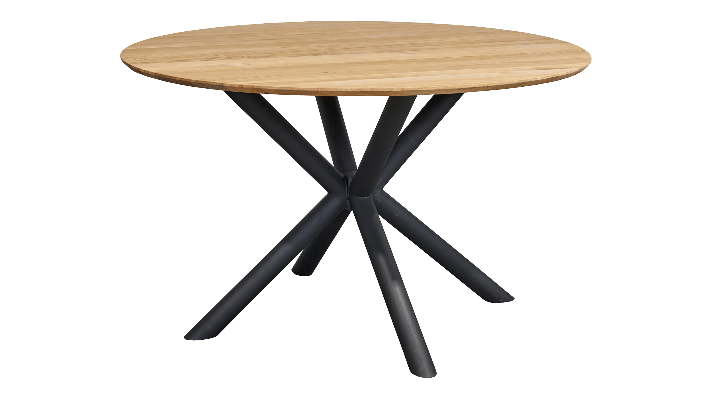Esstisch Massivholztisch rund Eiche geölt 120 cm - LUND