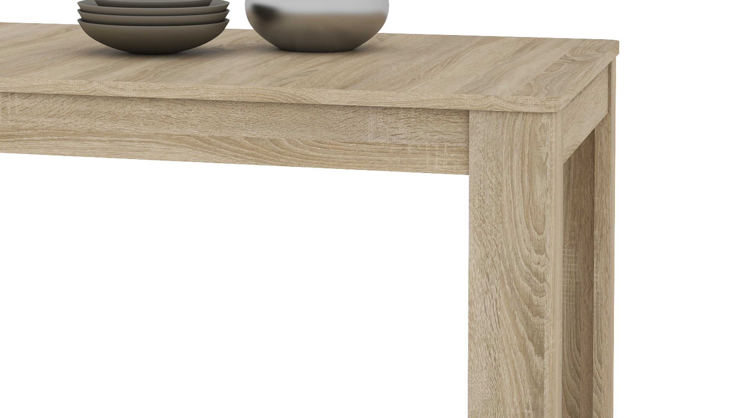 Esstisch 160 - 200 cm ausziehbar Sonoma Eiche - ASTON