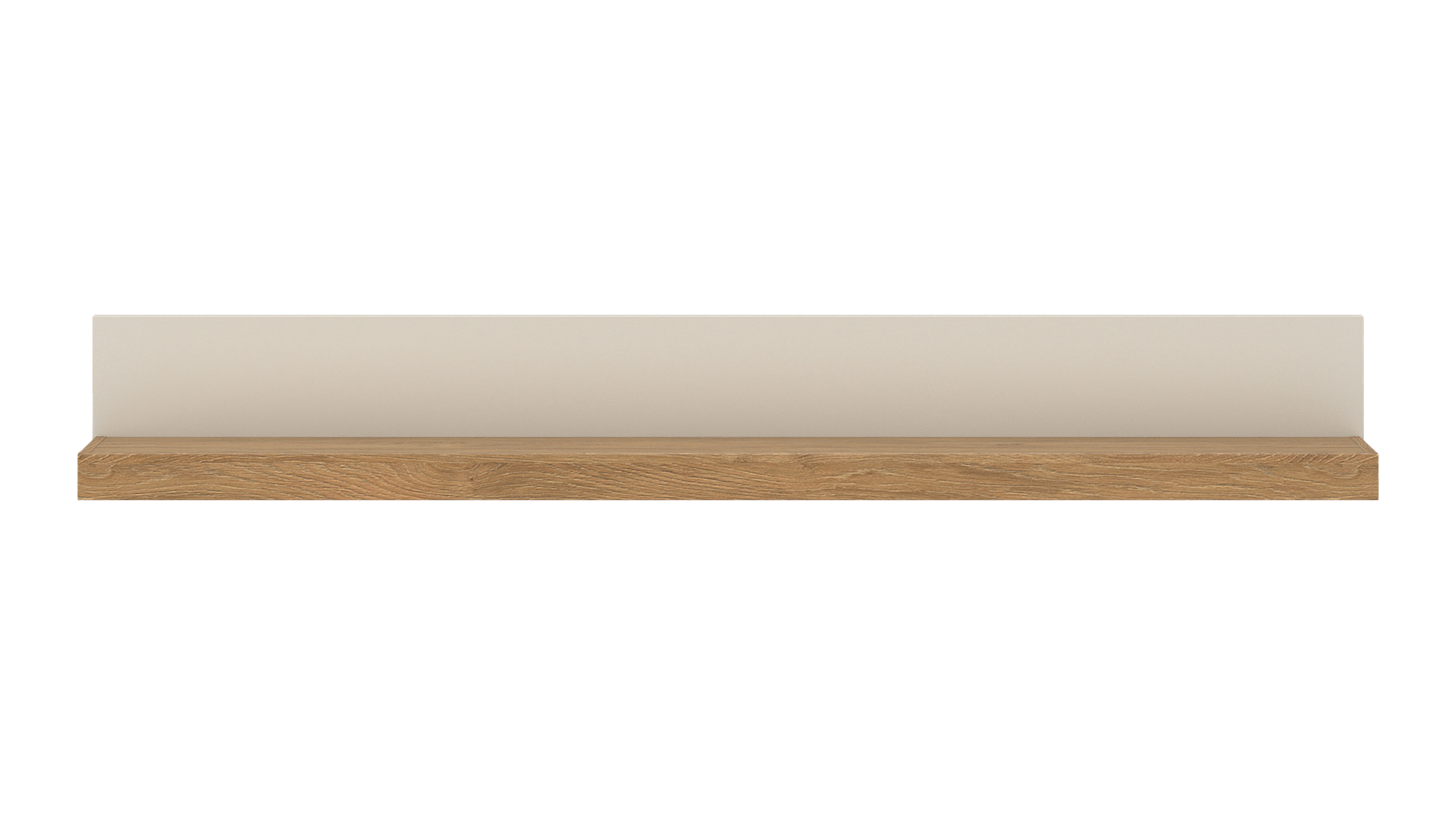 Wandregal Eiche beige - 194 cm - NAXXAR