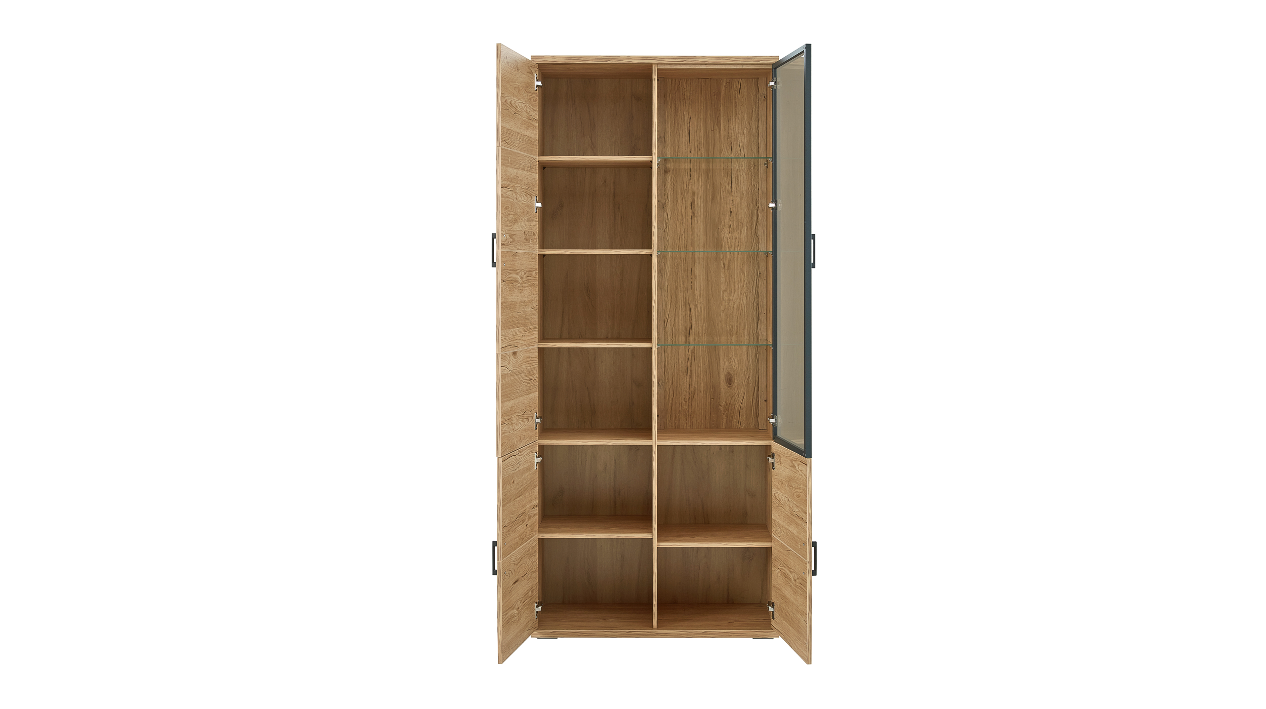 Wohnwand Gustavson Eiche 360 cm - Anbauwand- OLSBERG
