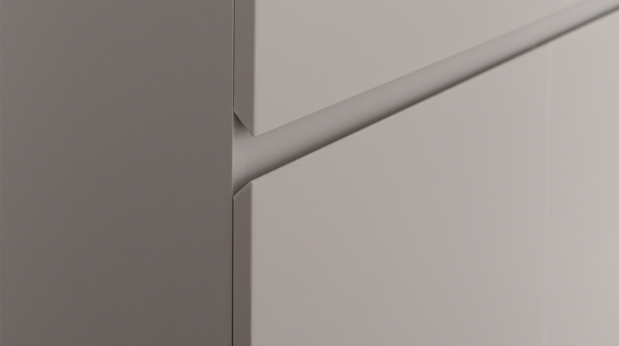 Sideboard mit Beleuchtung beige - Evoke Eiche 180 cm - REMOLINO