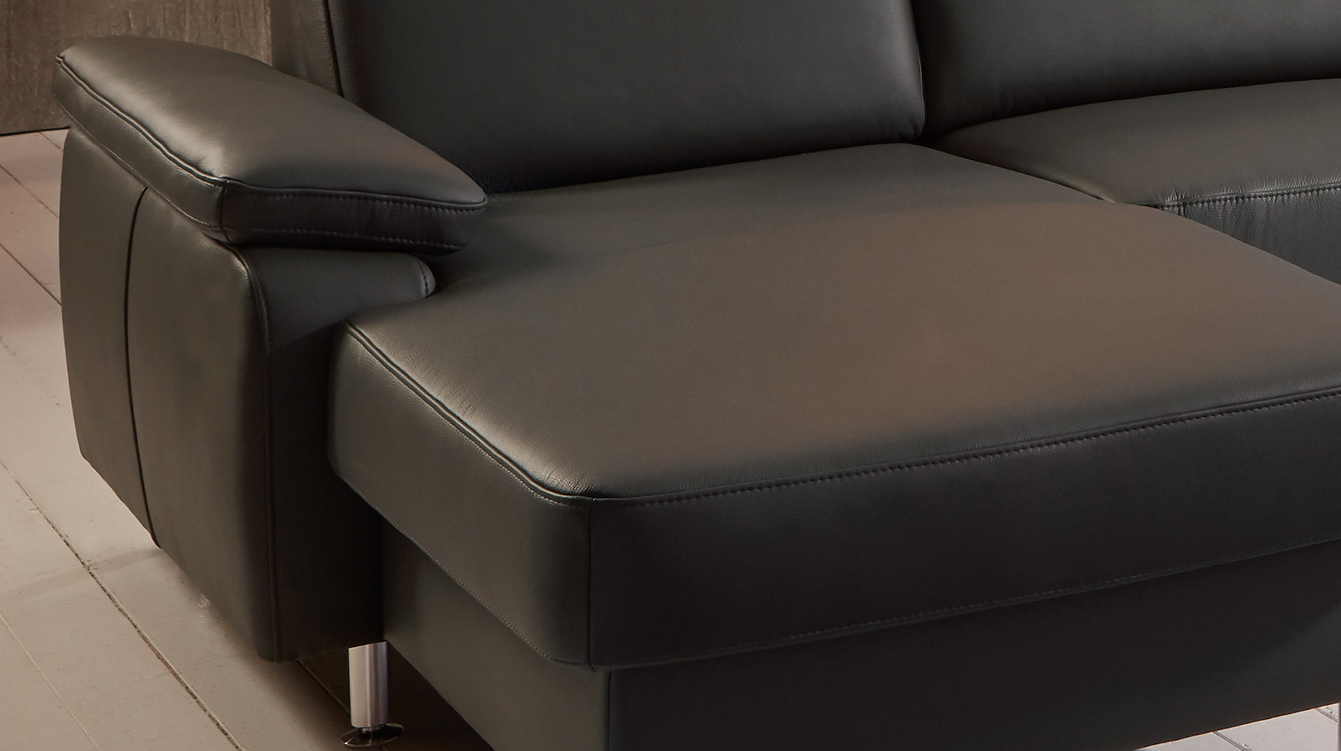 Couchliebe® Wohnlandschaft planbar - anthrazit - Basis Version - MARTINA