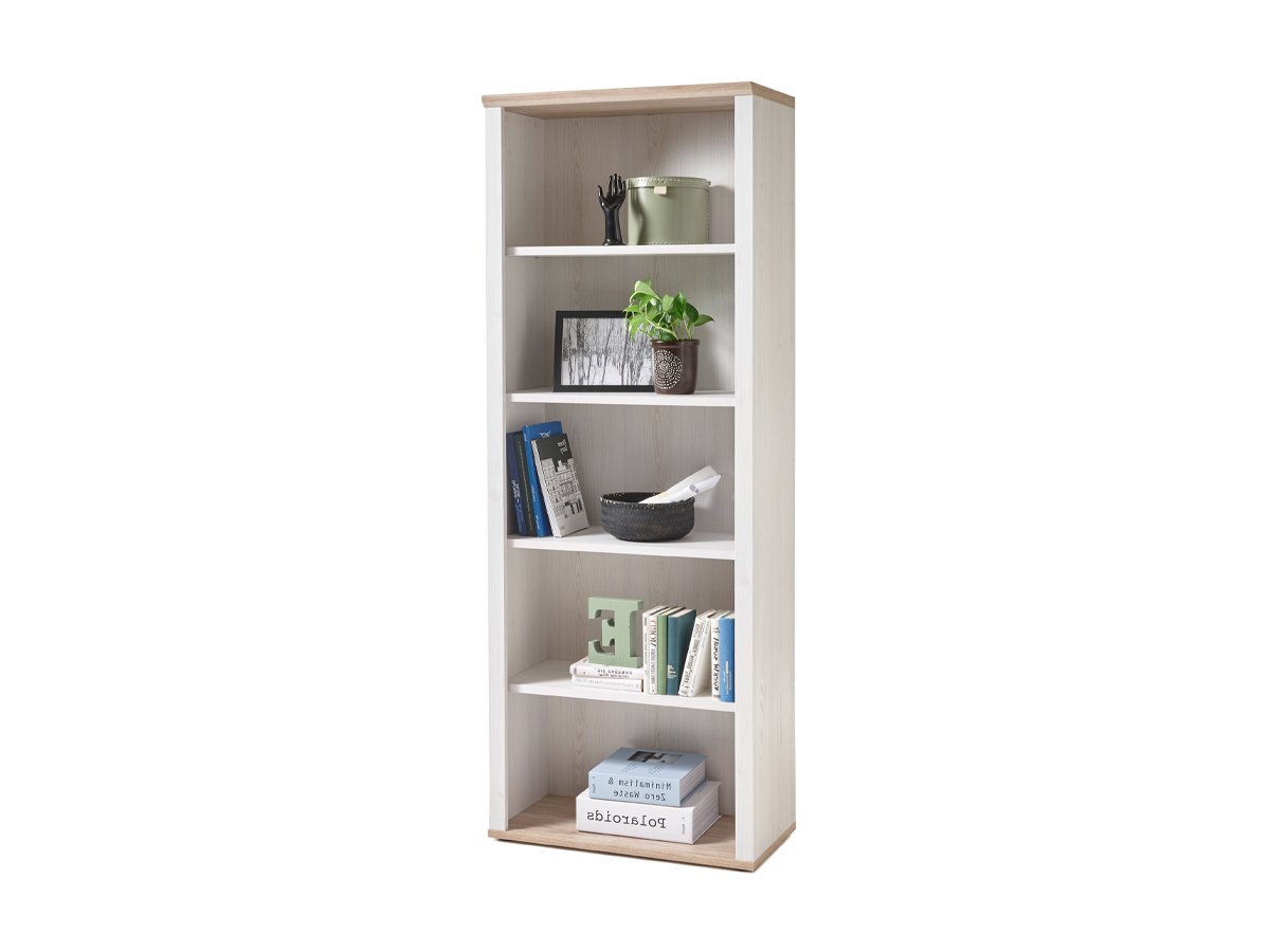 Büroregal San Remo Eiche - Sibiu Lärche 202 cm - ROMANCE