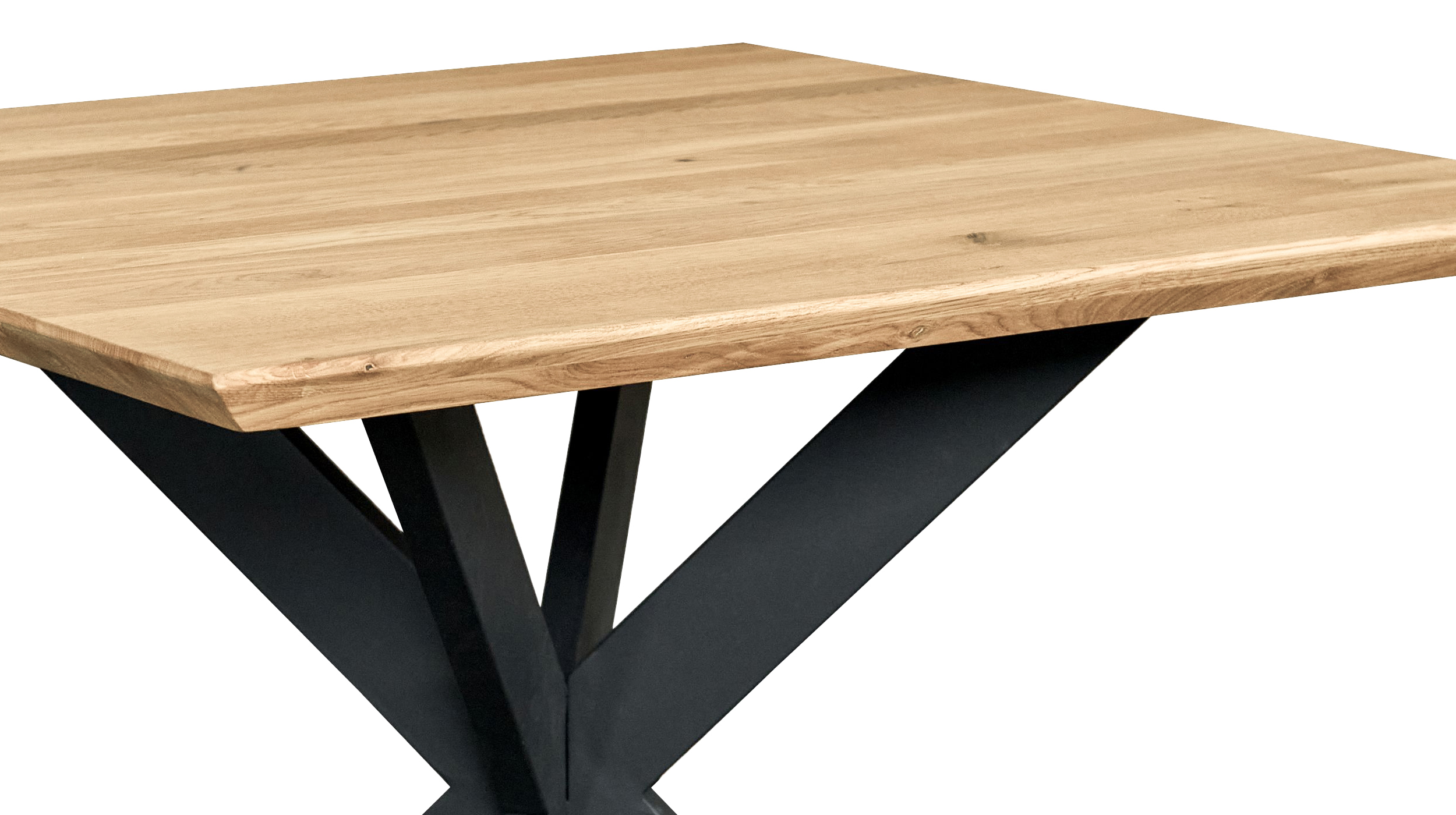 Esstisch Massivholztisch Eiche geölt 100 x 100 cm - TORIN