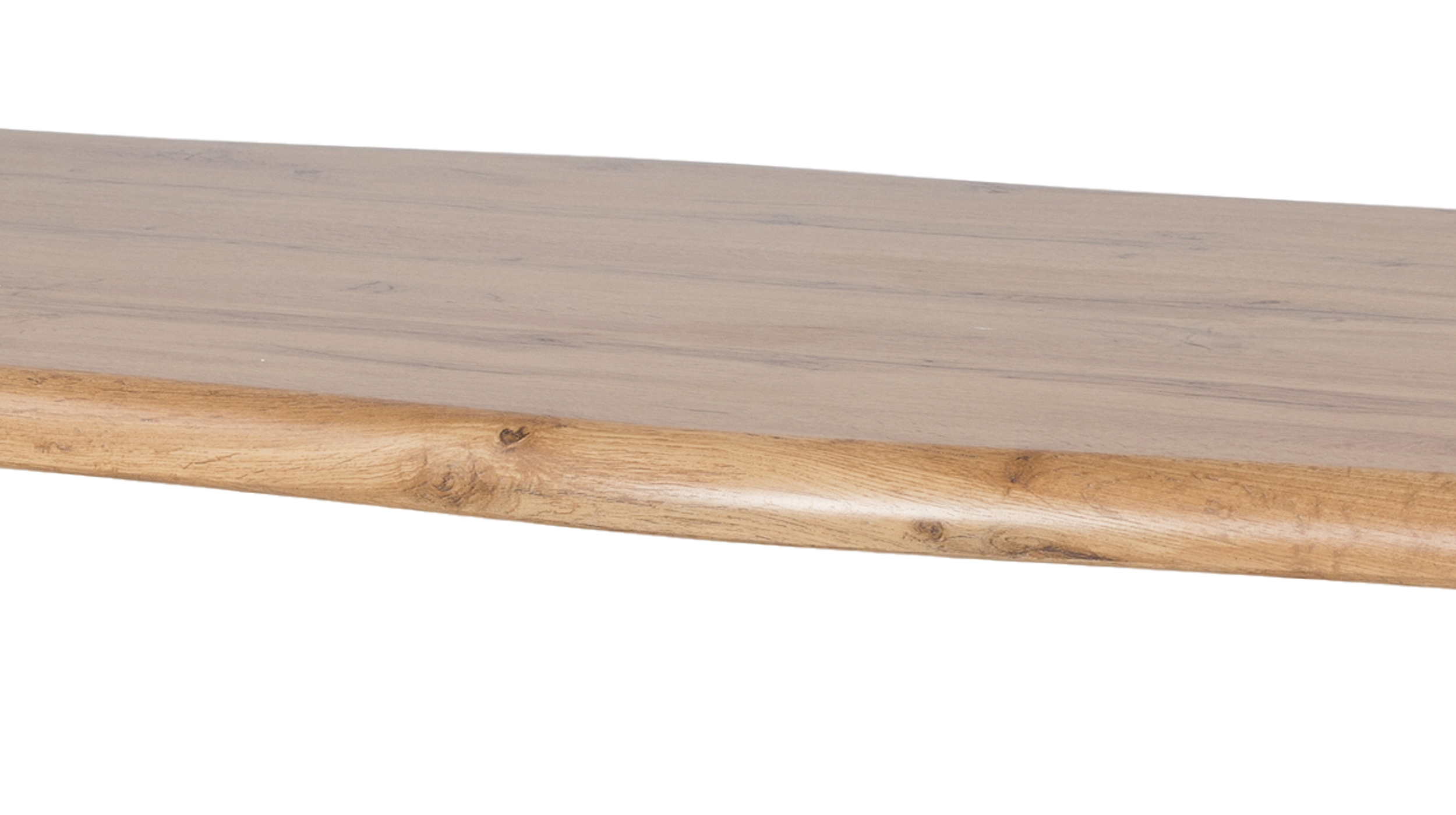 Esstisch Baumkantentisch 180 x 90 cm Wildeiche - LENIA