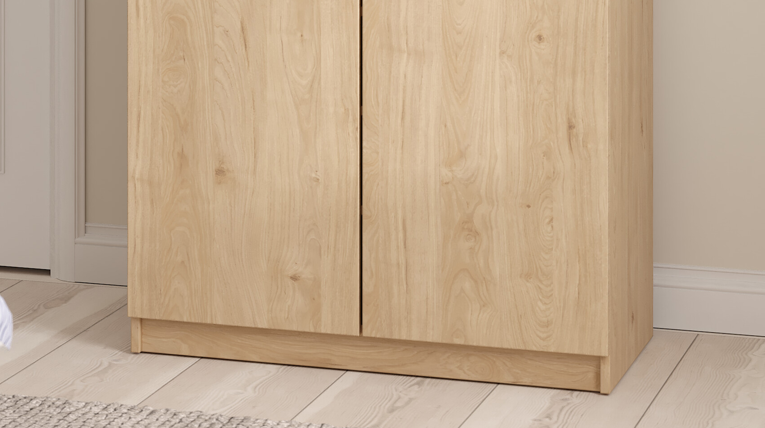 Kommode mit 1 Schublade Jackson Hickory 80 cm - NAIA