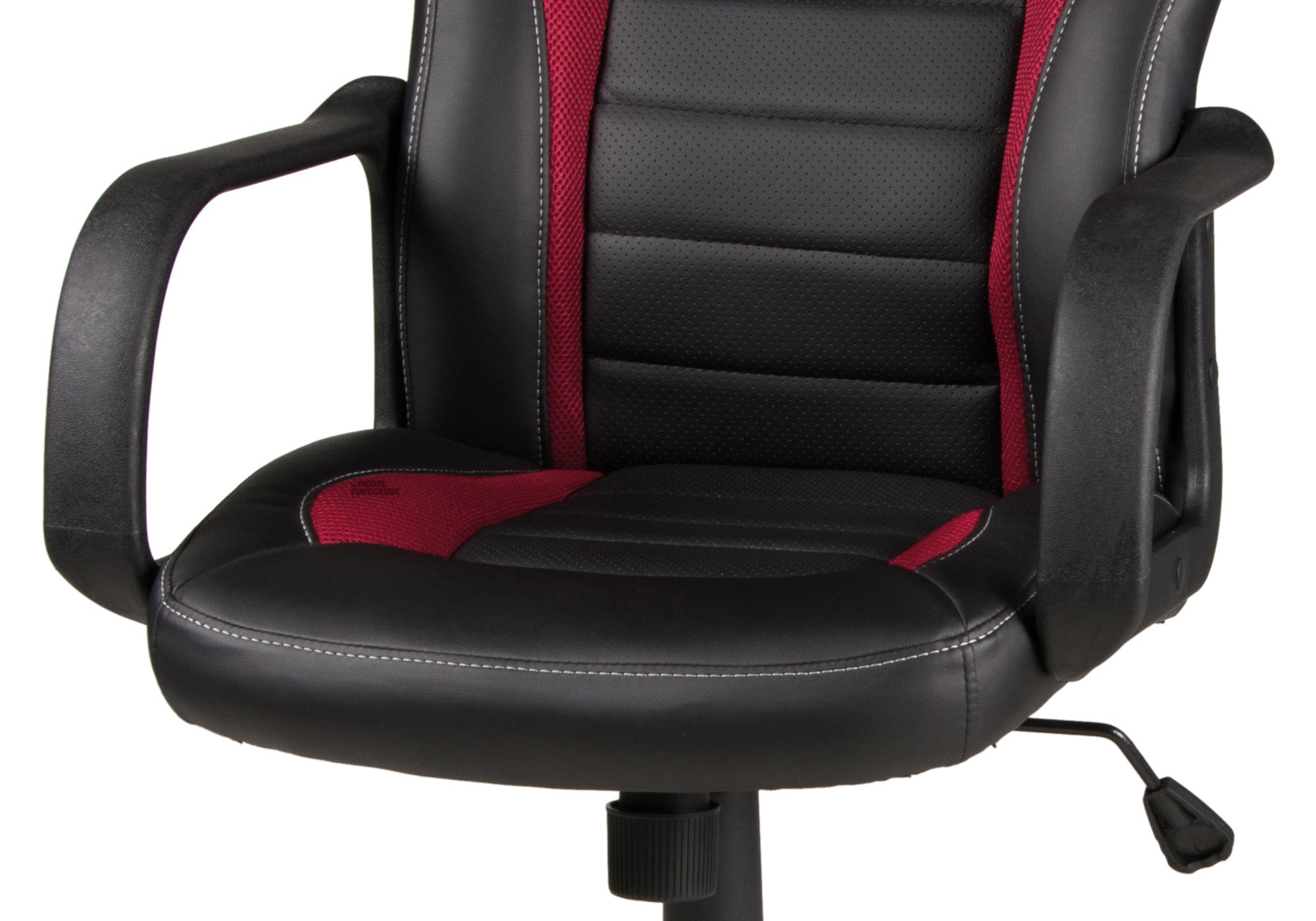 Gaming Stuhl Drehstuhl schwarz - rot - ROBIN