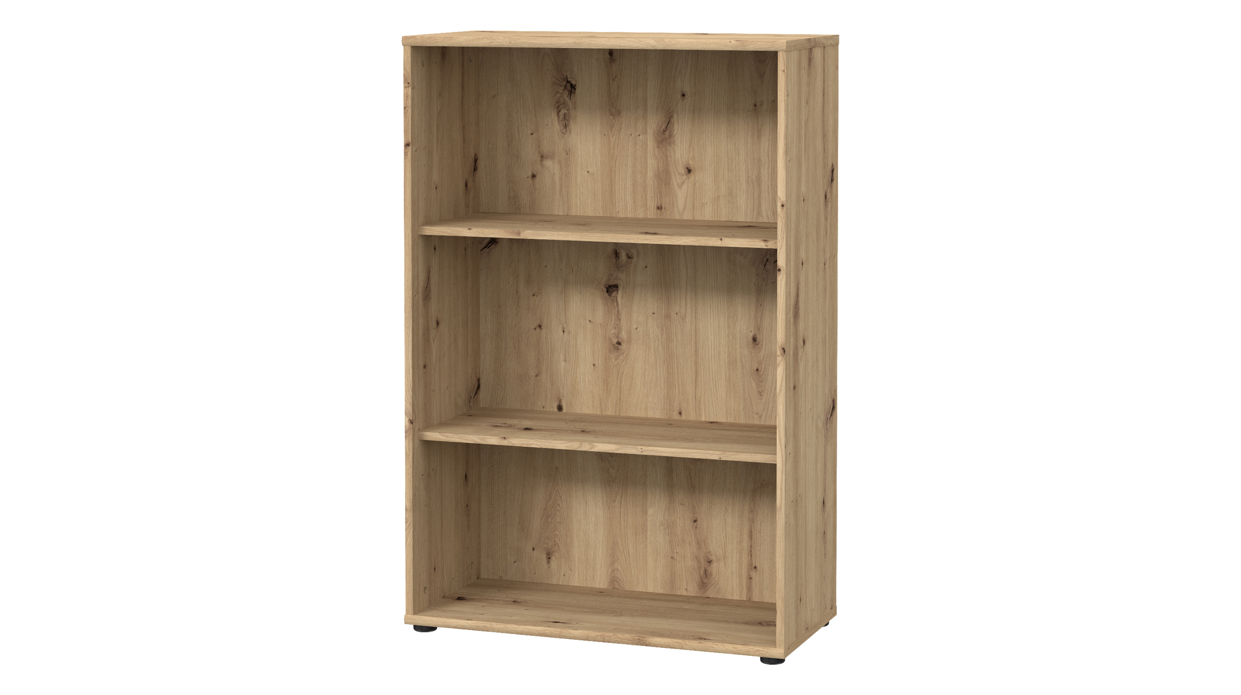 Bücherregal Büroregal Artisan Eiche 111 x 74 cm - TEMPRA