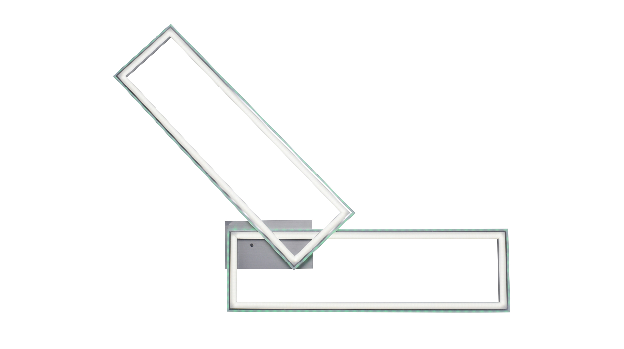 Deckenleuchte LED stahlfarben 121 cm mit RGB-Farbwechsel - FELIX