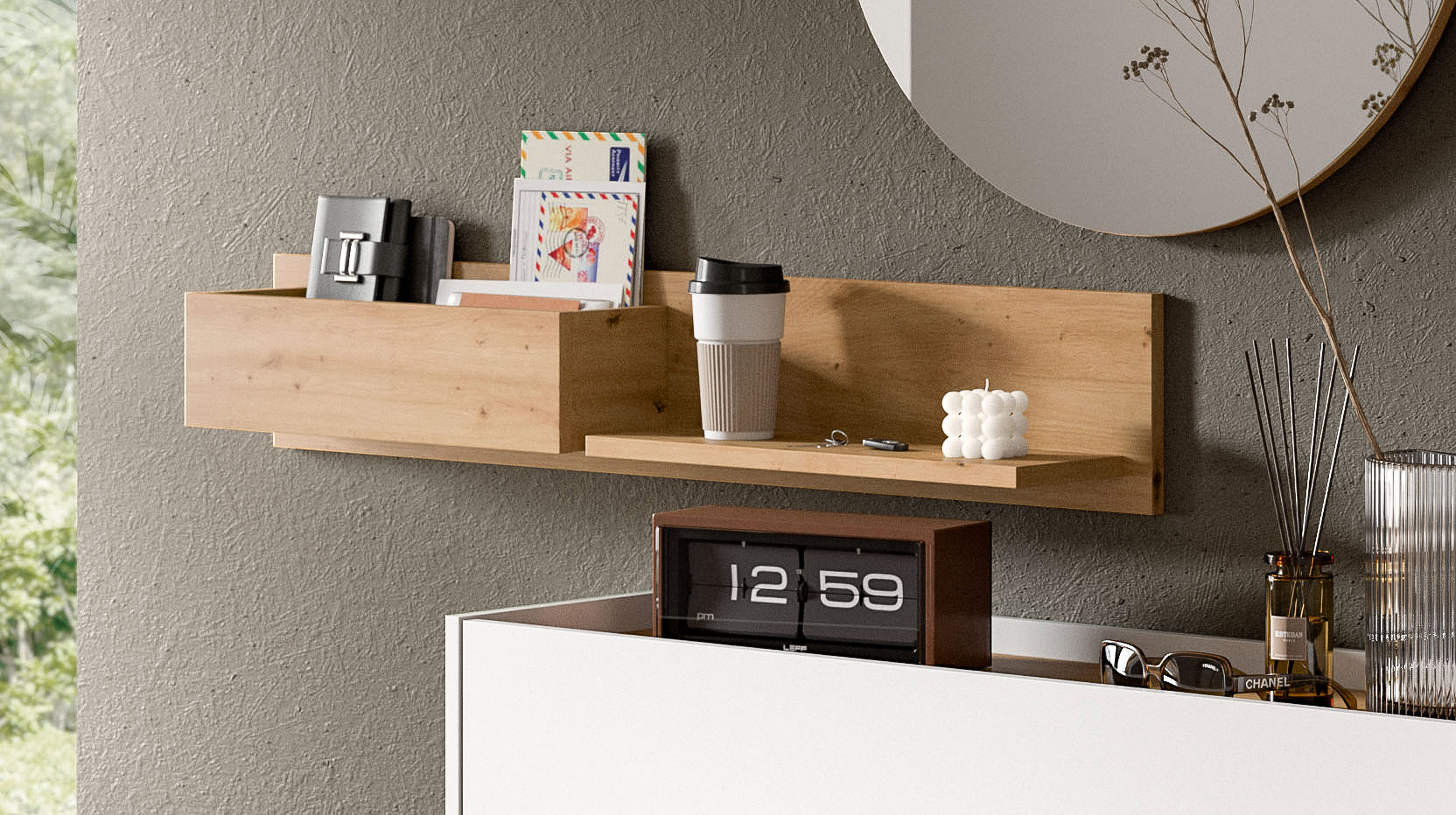 Wandboard Artisan Eiche - 110 cm - DRIVE