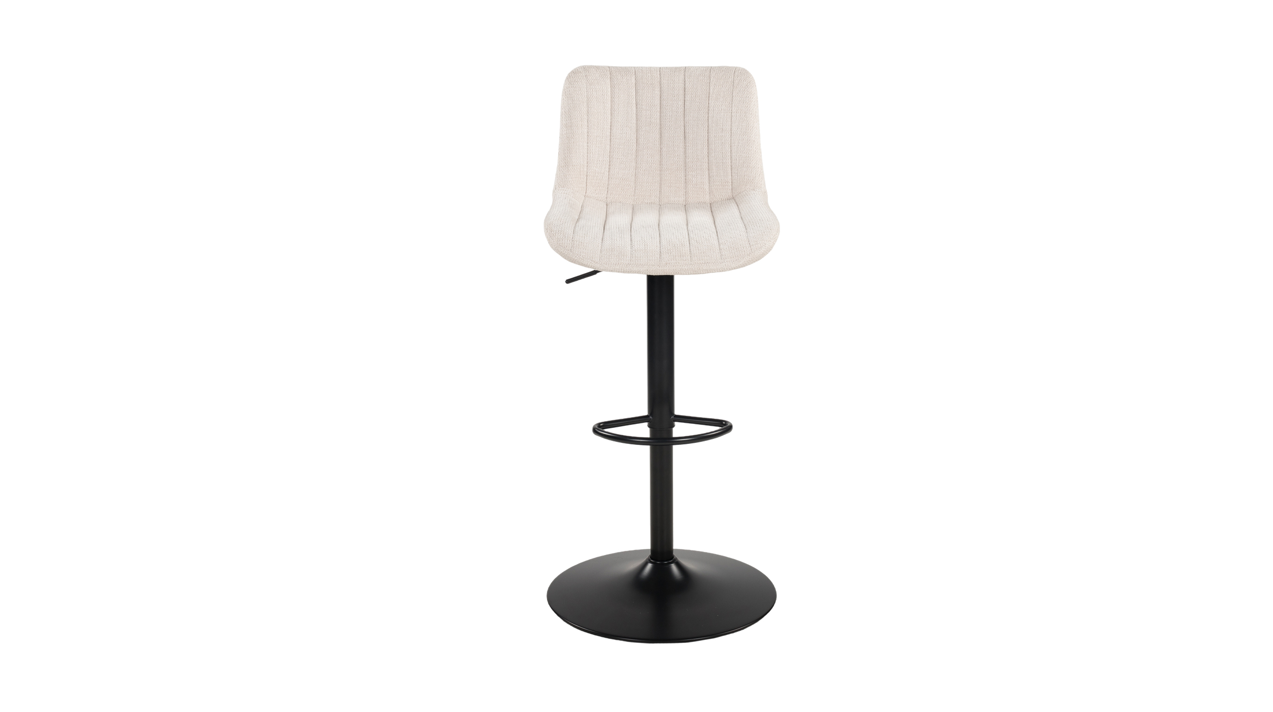 Barhocker creme höhenverstellbar - KELLY