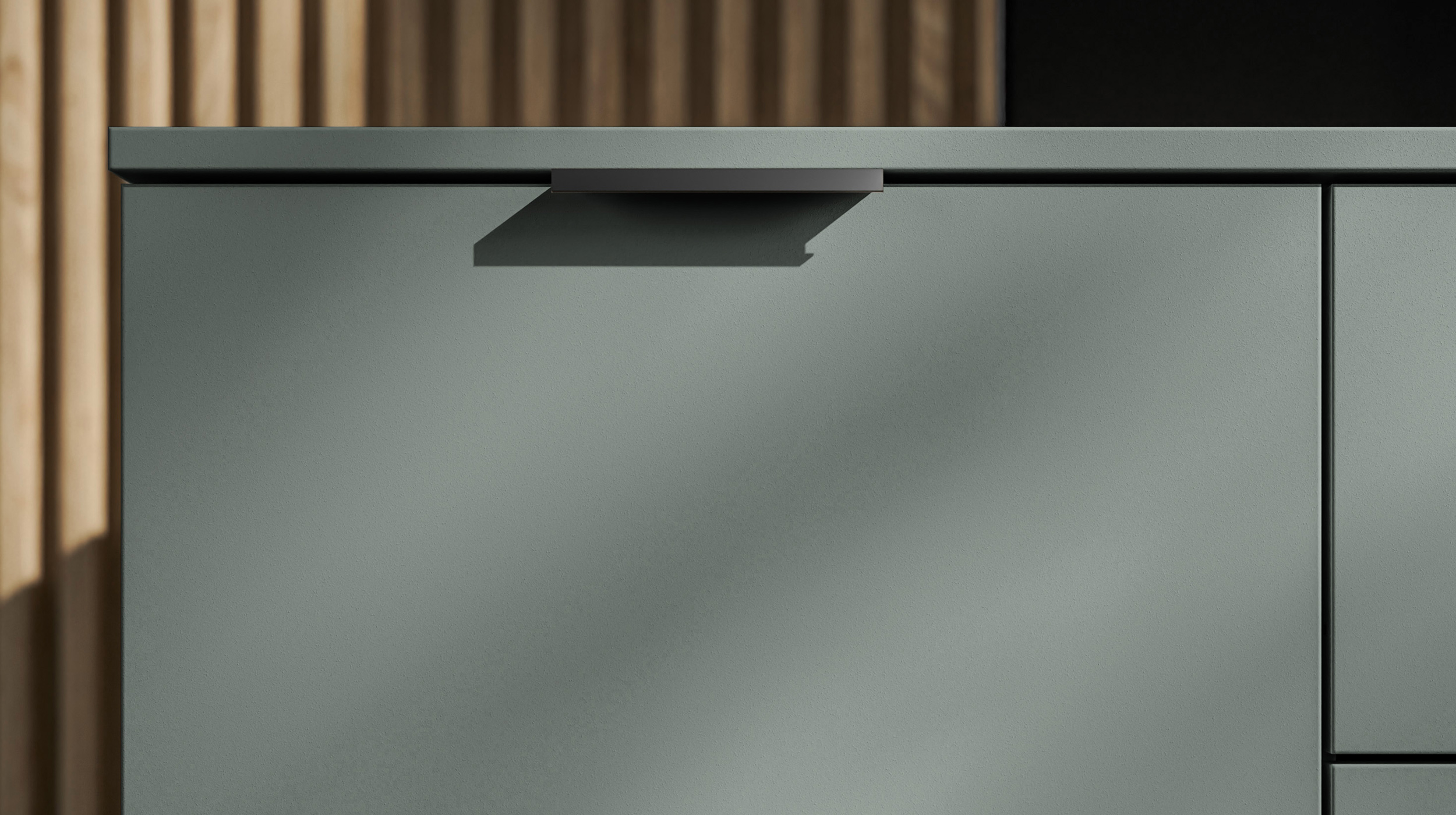 Sideboard mit 4 Schubladen grün 180 cm - LINZ