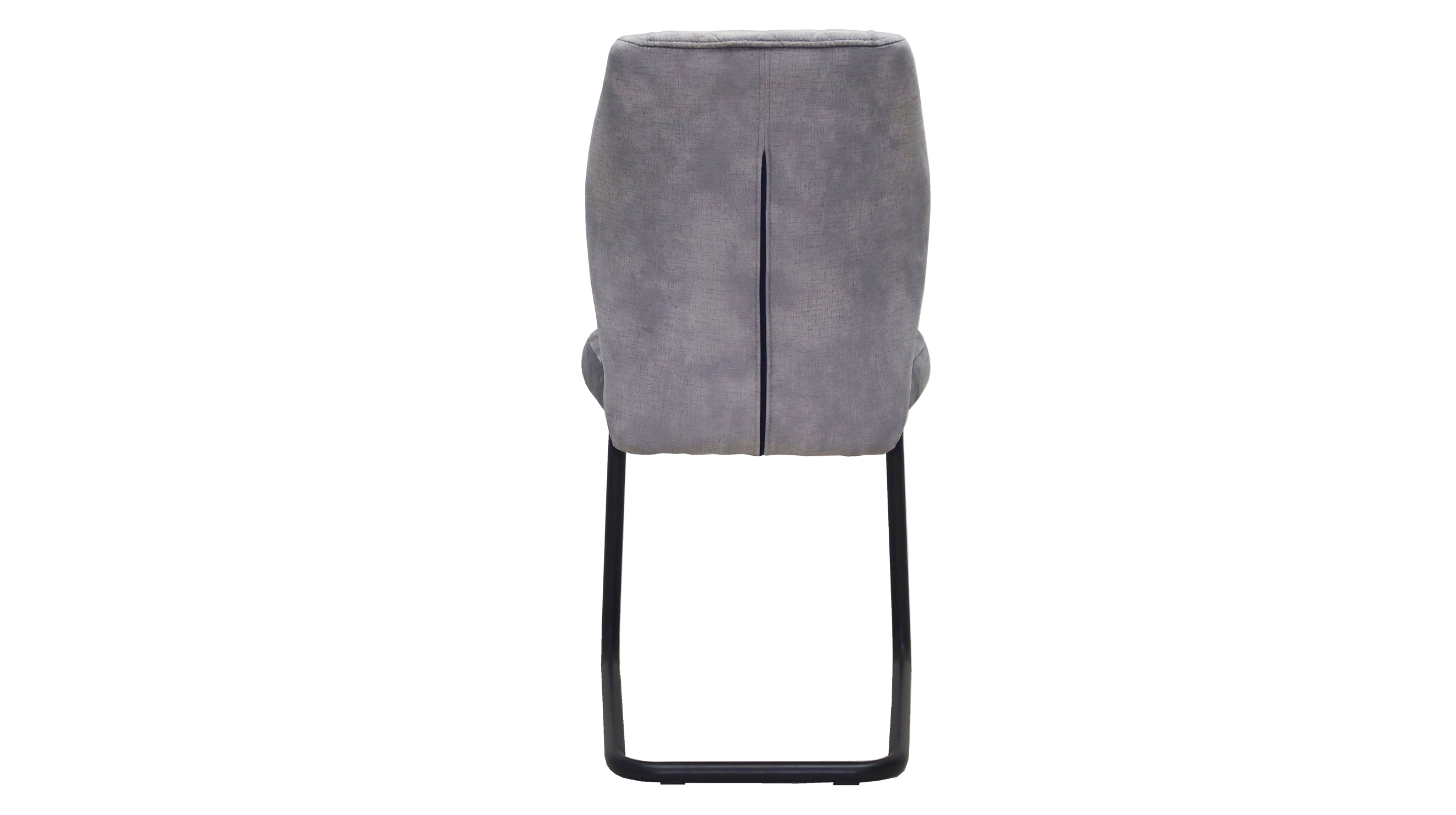 Schwingstuhl grau mit Microfaser Samtvelour - OLDE