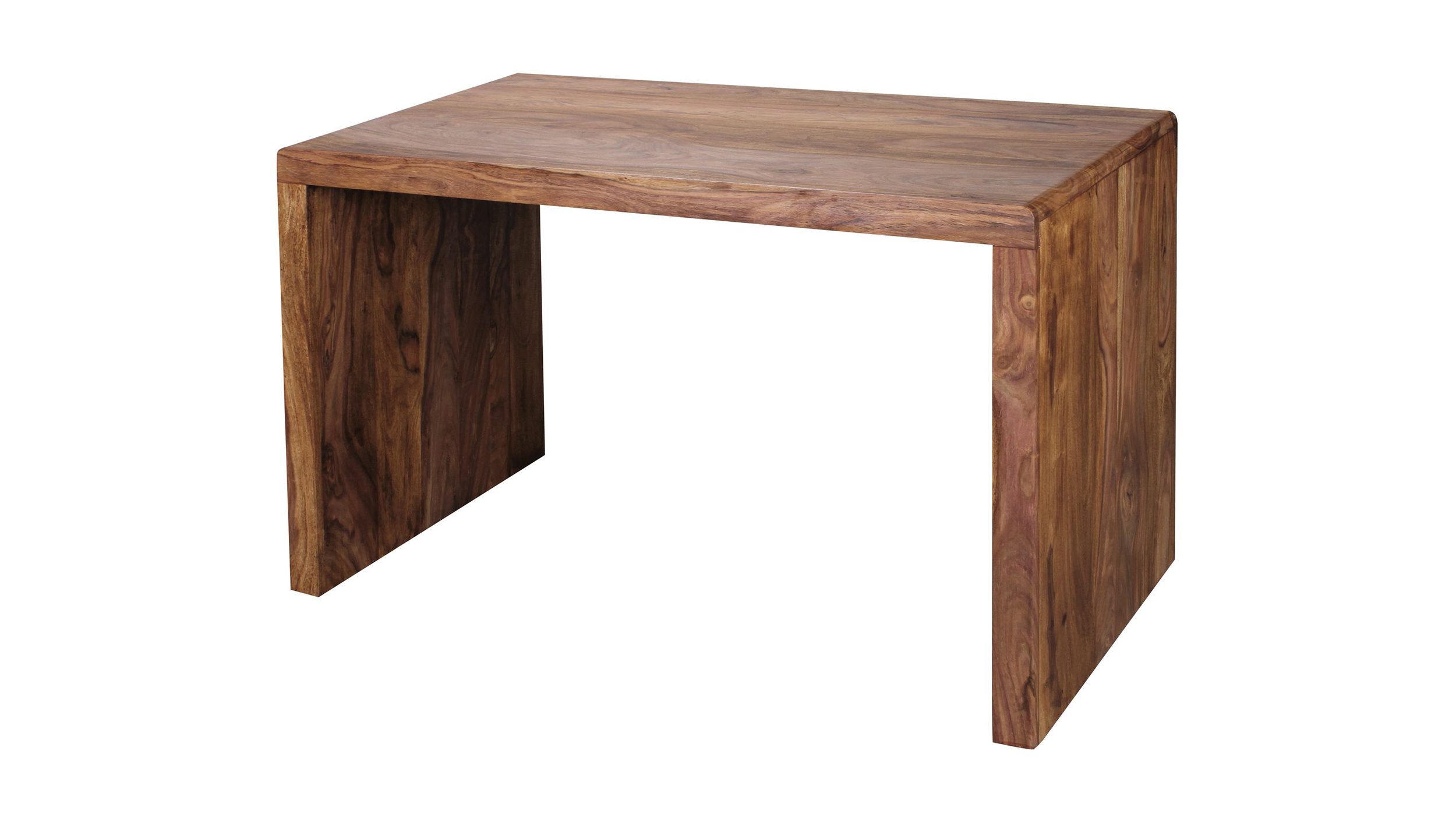 Schreibtisch Sheesham Massivholz 140 x 80 cm - BERAMUS