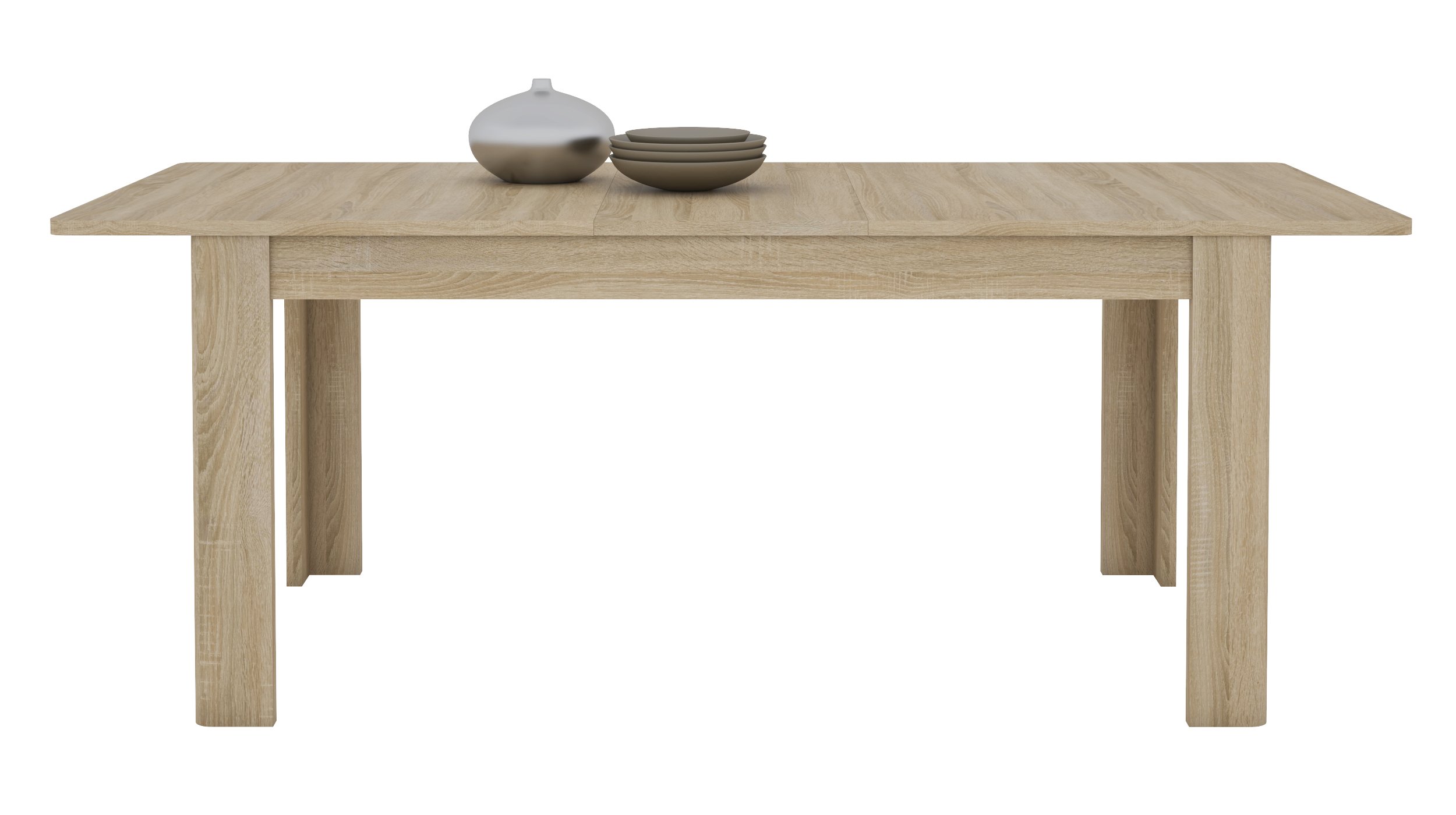 Esstisch 160 - 200 cm ausziehbar Sonoma Eiche - ASTON