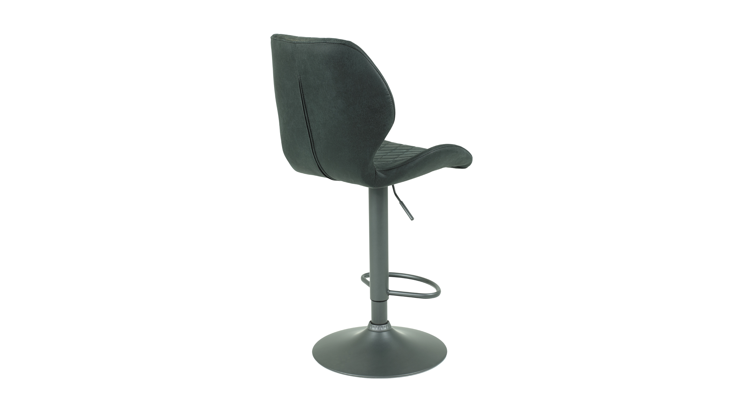 Barhocker vintage anthrazit - höhenverstellbar - SONJA
