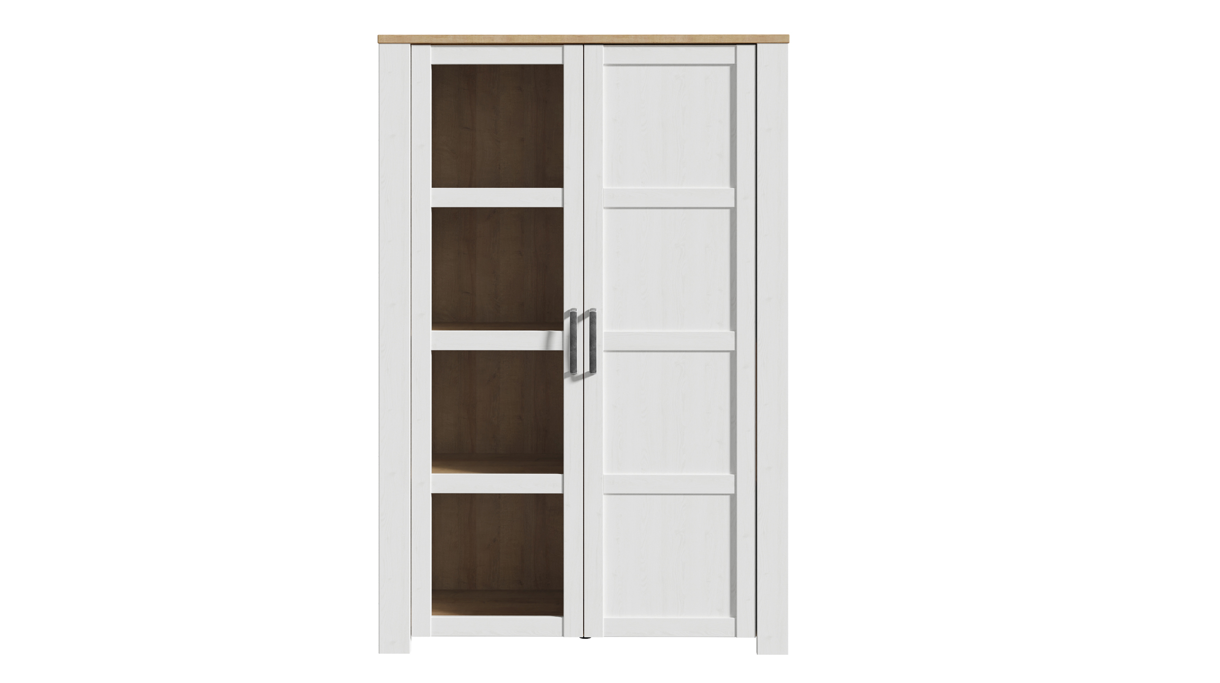 Vitrine mit Glastür Sibiu Lärche - Eiche - Breite 106 cm - BOHOL