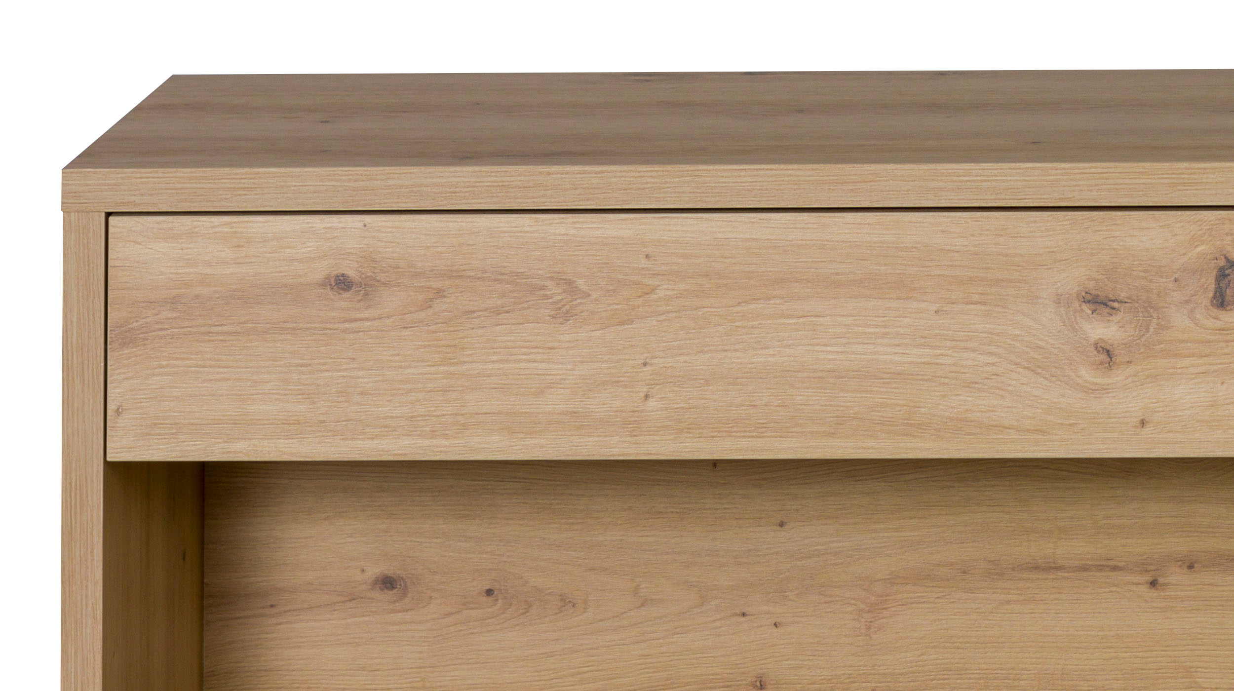 Schminktisch mit Schublade Artisan Eiche 100 cm - ESPRESSO