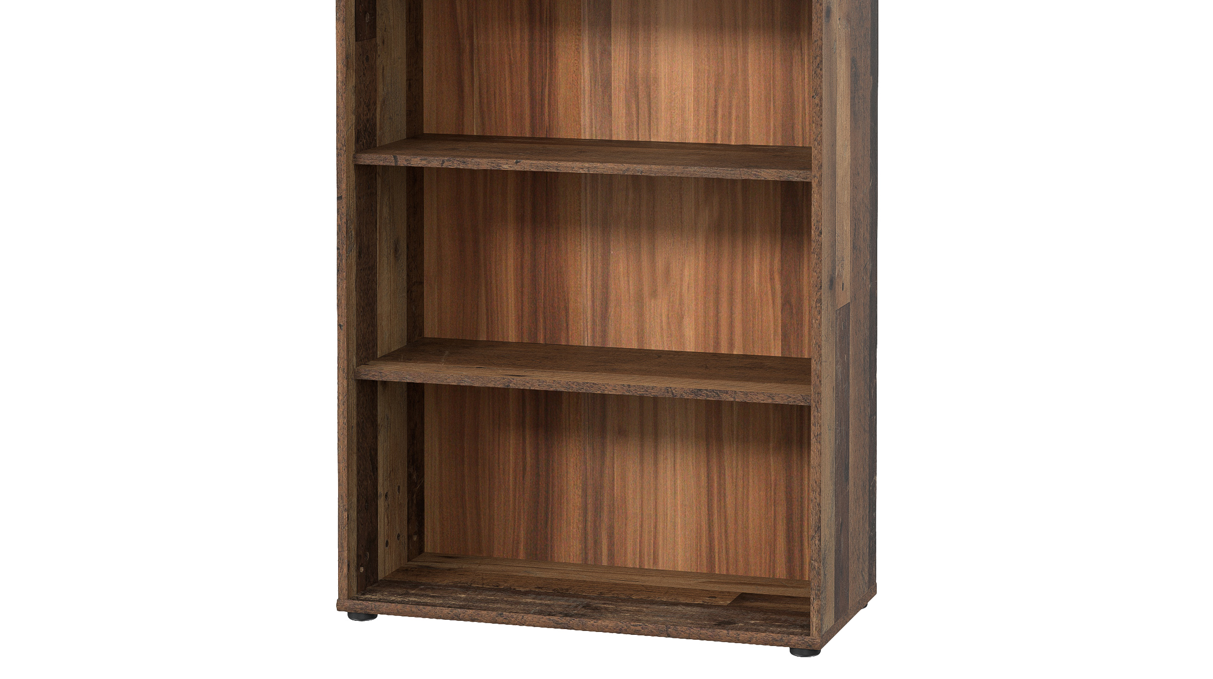 Bücherregal Büroregal Old Wood 198 x 74 cm - TEMPRA