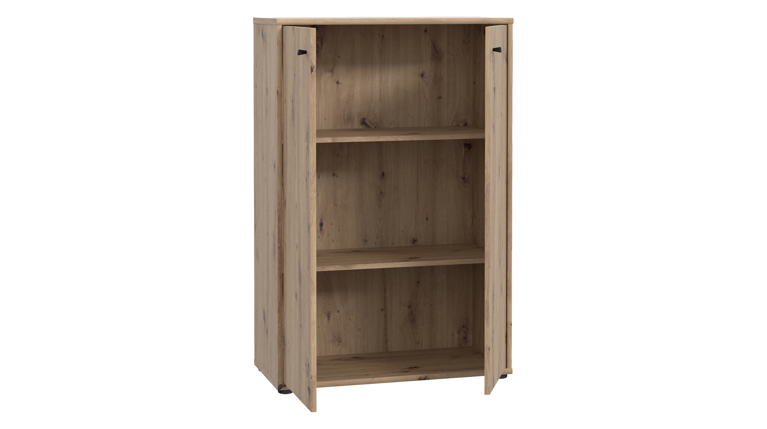 Kommode Eiche 74 x 35 cm - 2-türig - TEMPRA