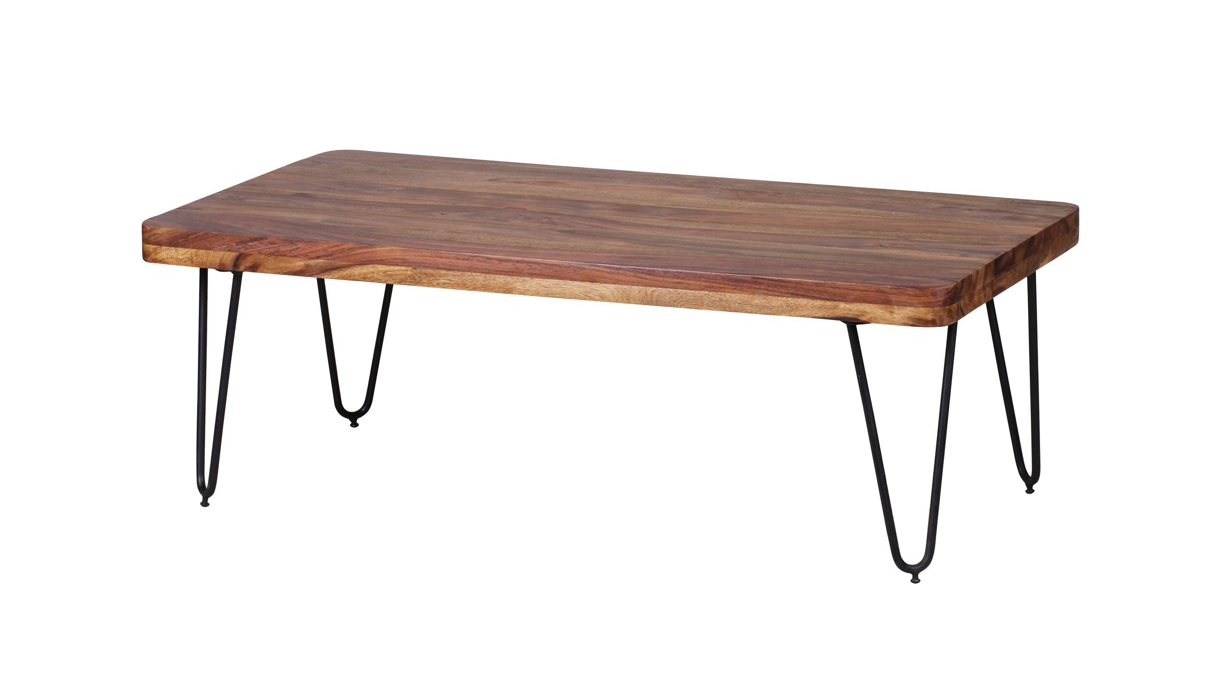 Couchtisch Sheesham massiv gebeizt 115 x 60 cm - BRAGE