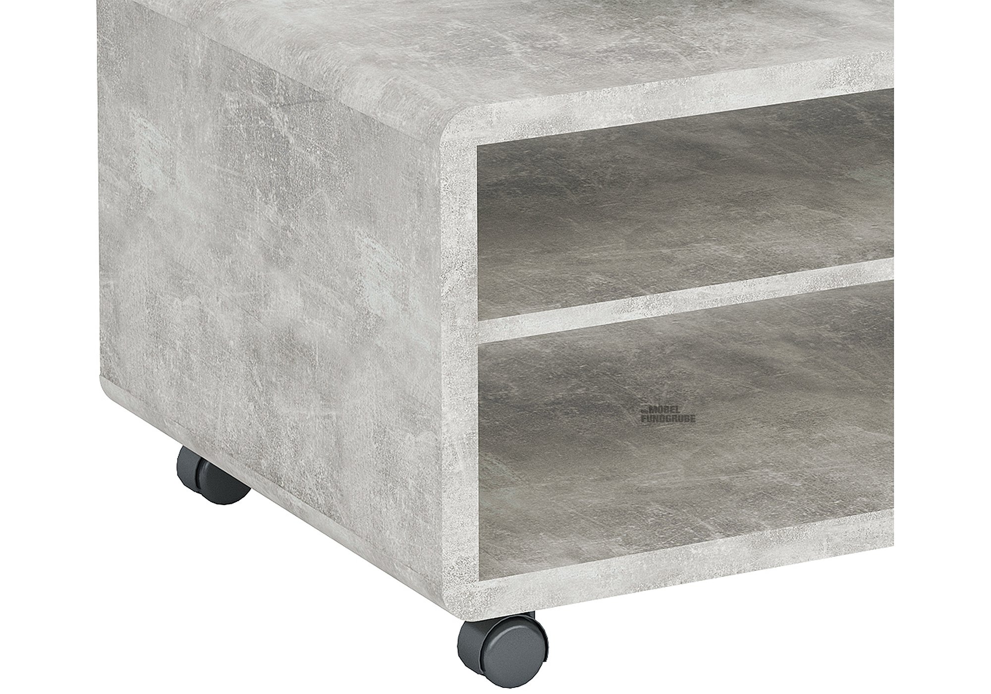 Couchtisch Betonoptik 100 x 59 cm - MARTIGNY