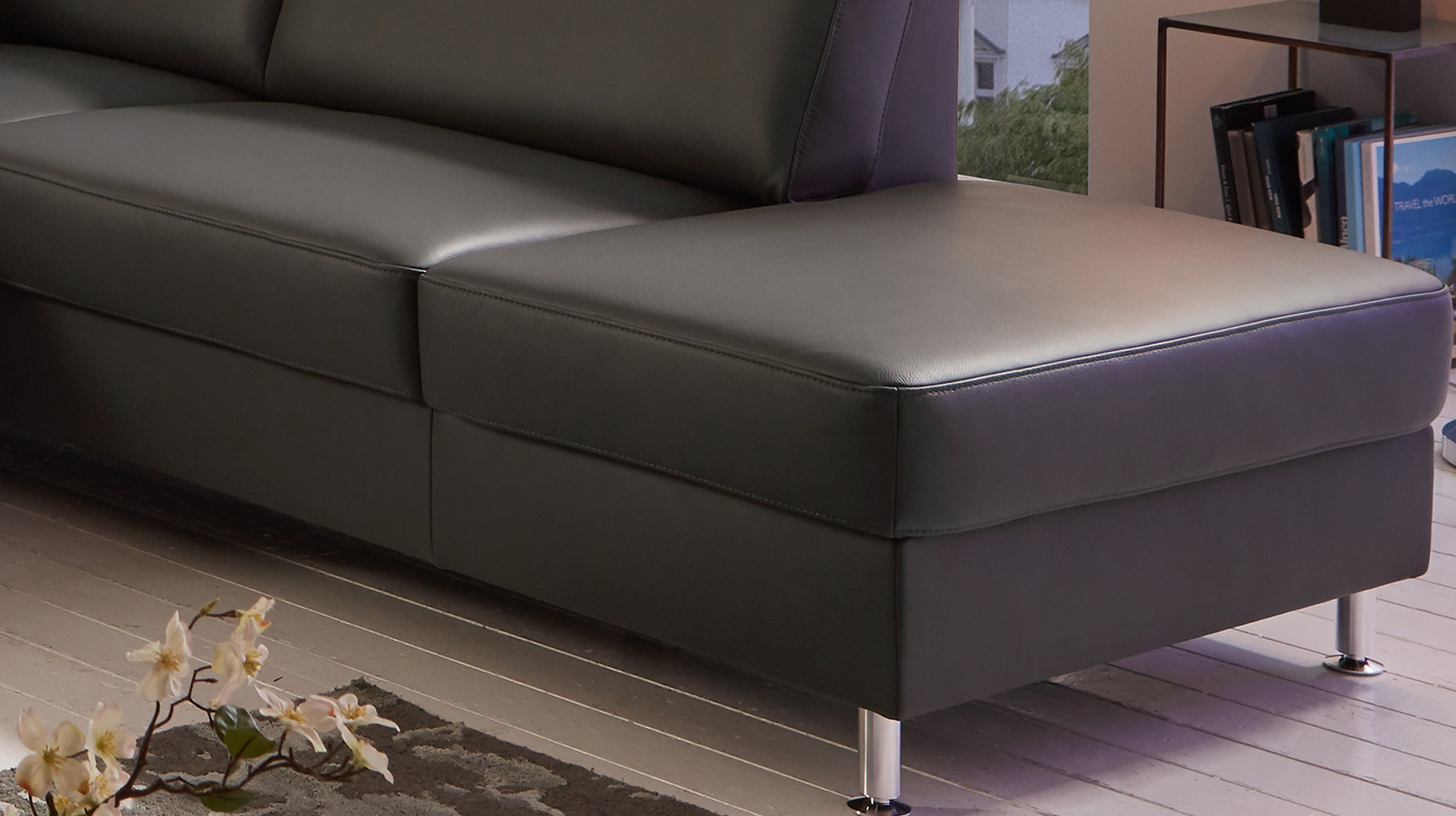 Couchliebe® Wohnlandschaft planbar - anthrazit - Basis Version - MARTINA