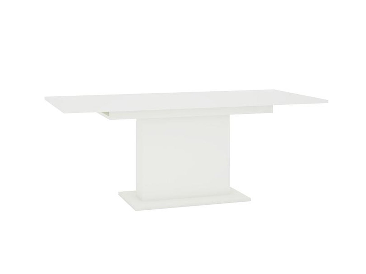 Esstisch 160 - 200 cm ausziehbar weiß - MADRAS